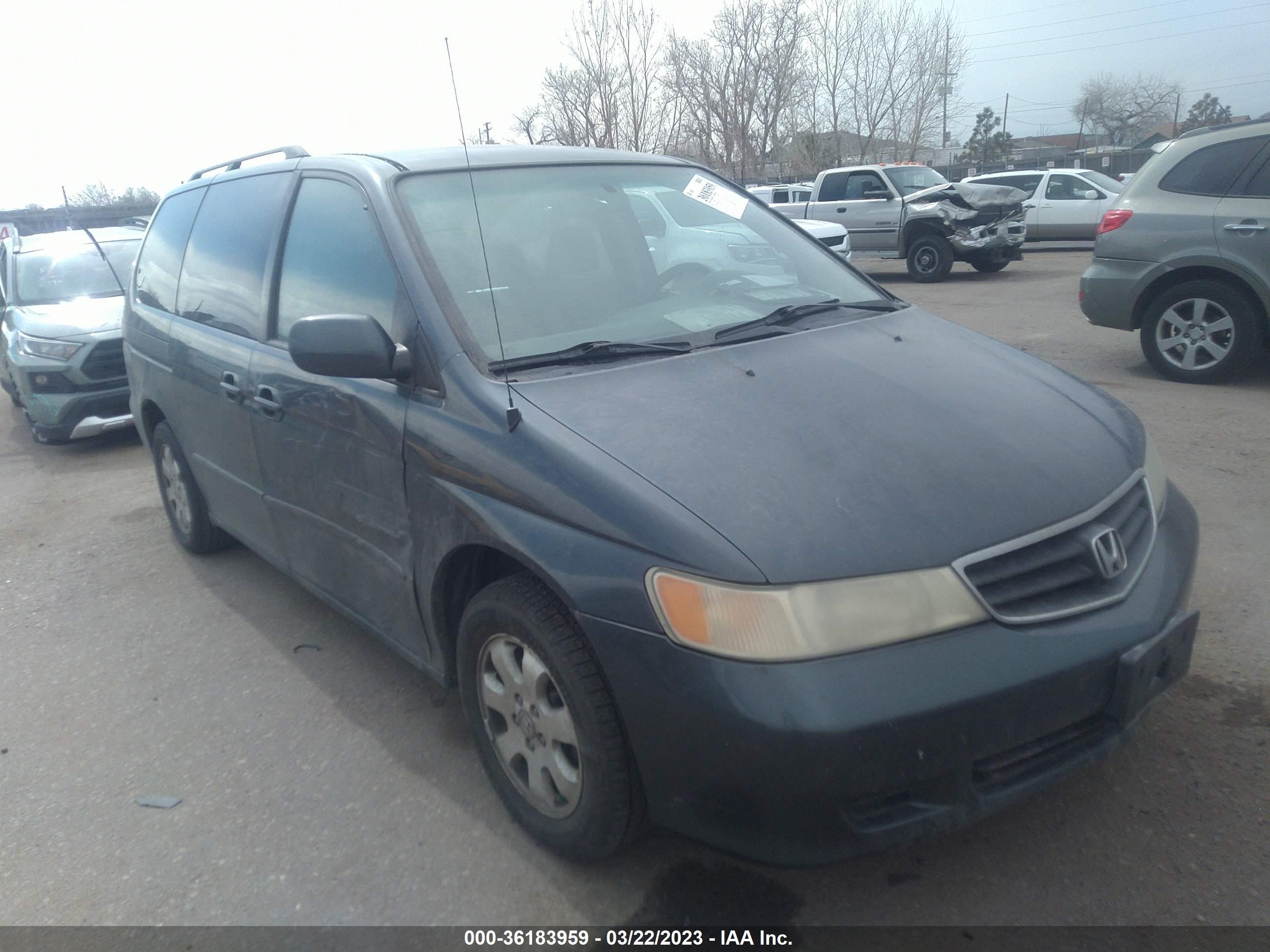 HONDA ODYSSEY 2004 5fnrl186x4b041448