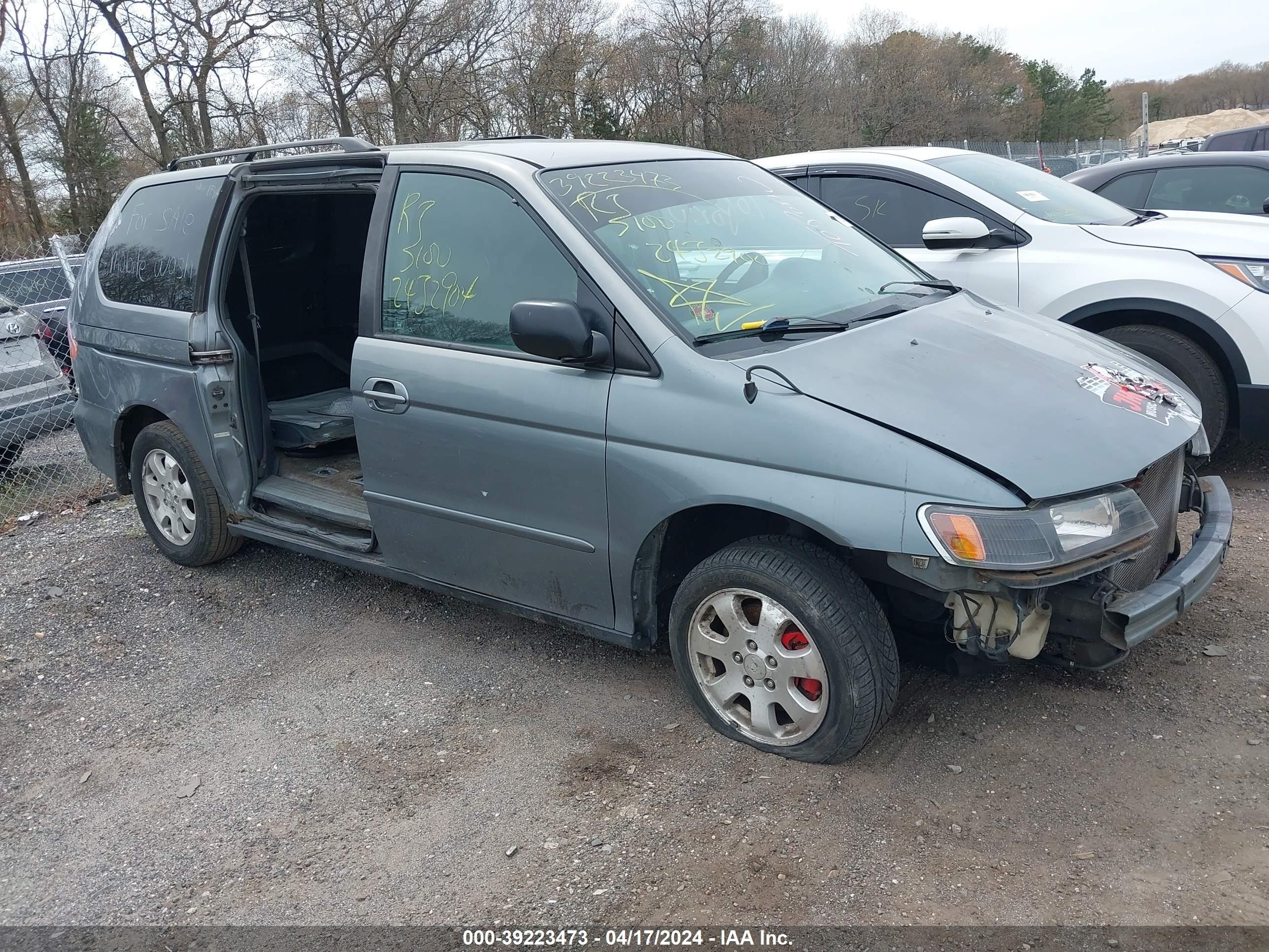 HONDA ODYSSEY 2002 5fnrl18702b016967