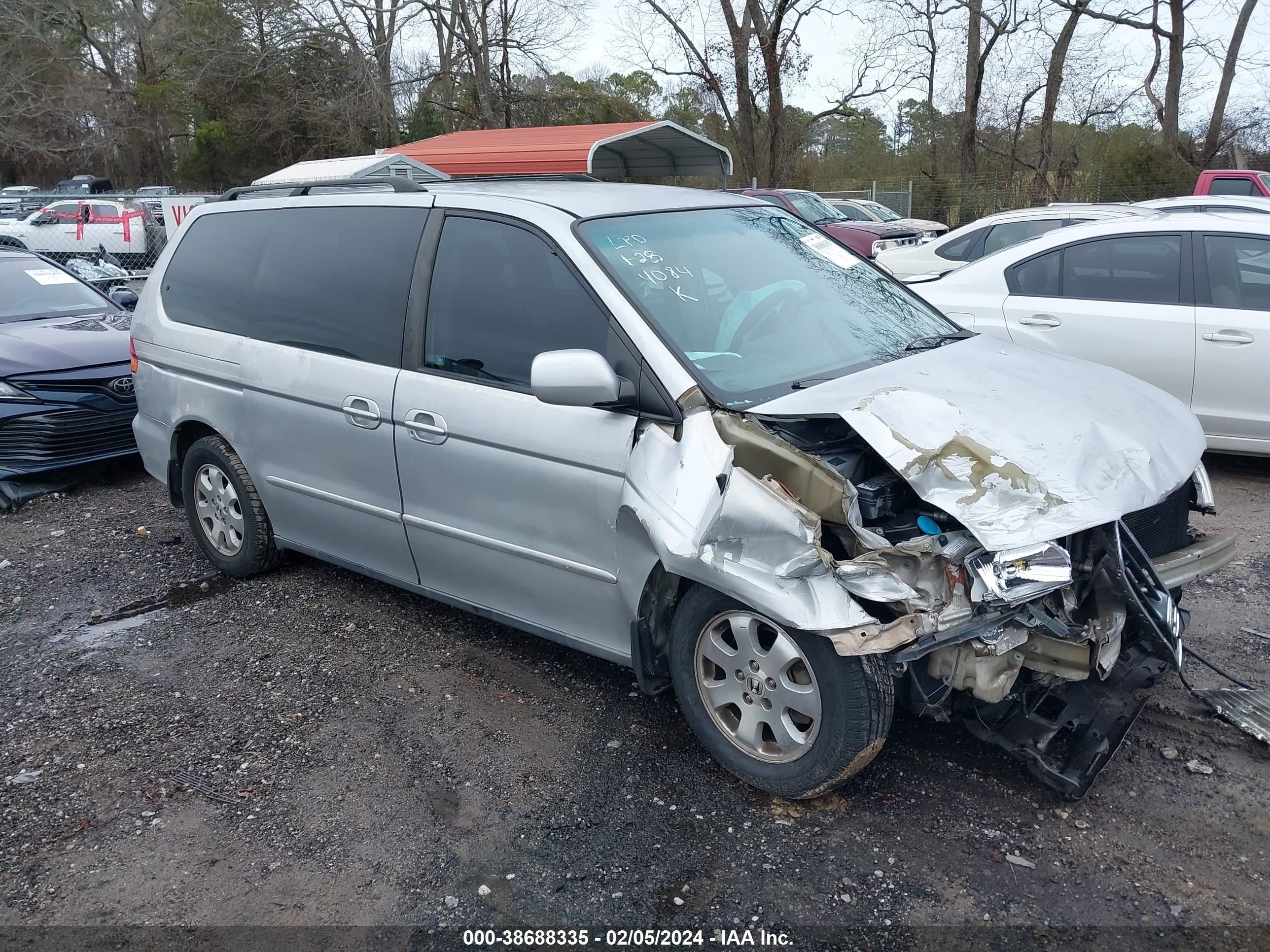 HONDA ODYSSEY 2003 5fnrl18703b094084