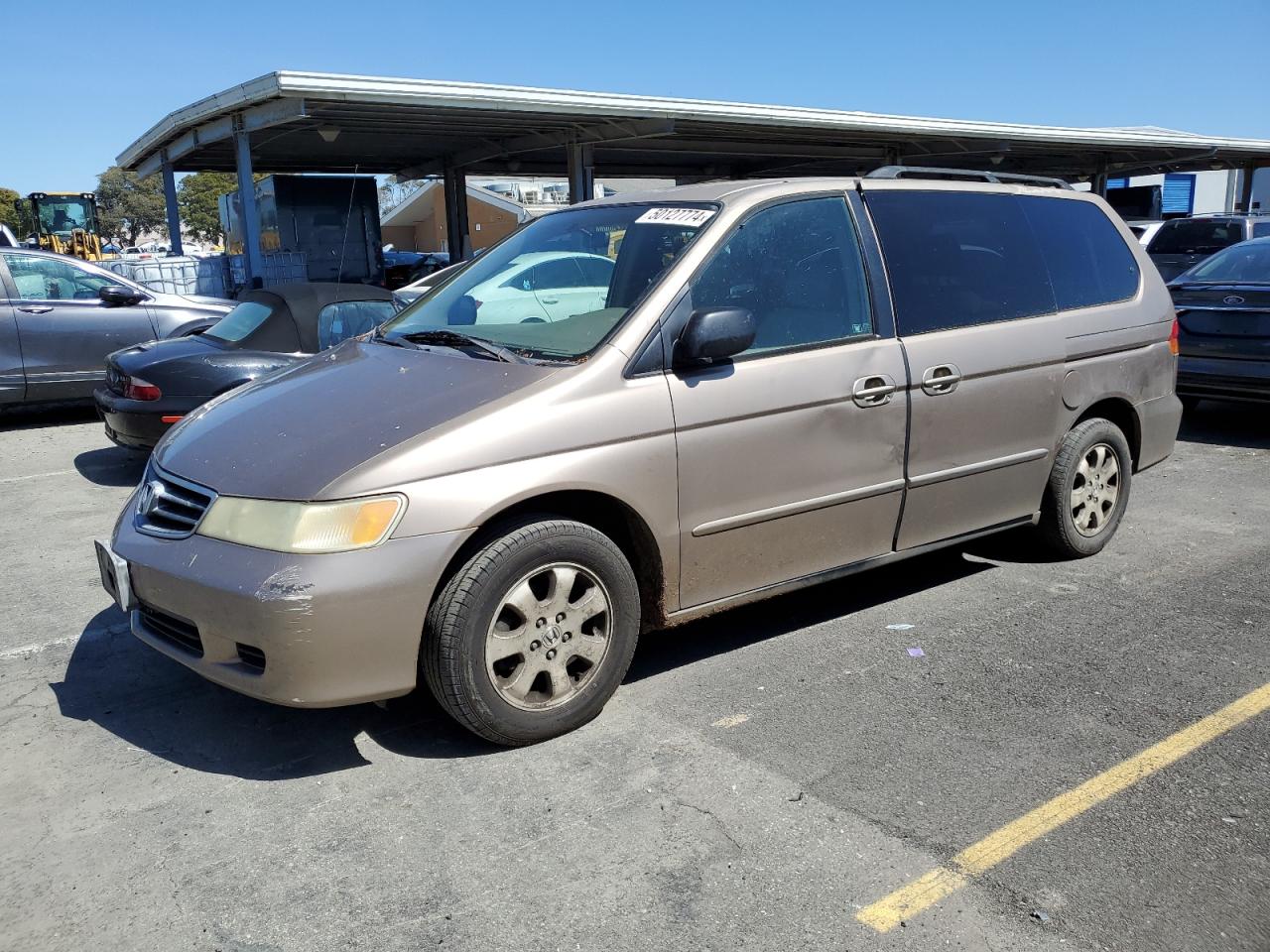 HONDA ODYSSEY 2003 5fnrl18723b078114