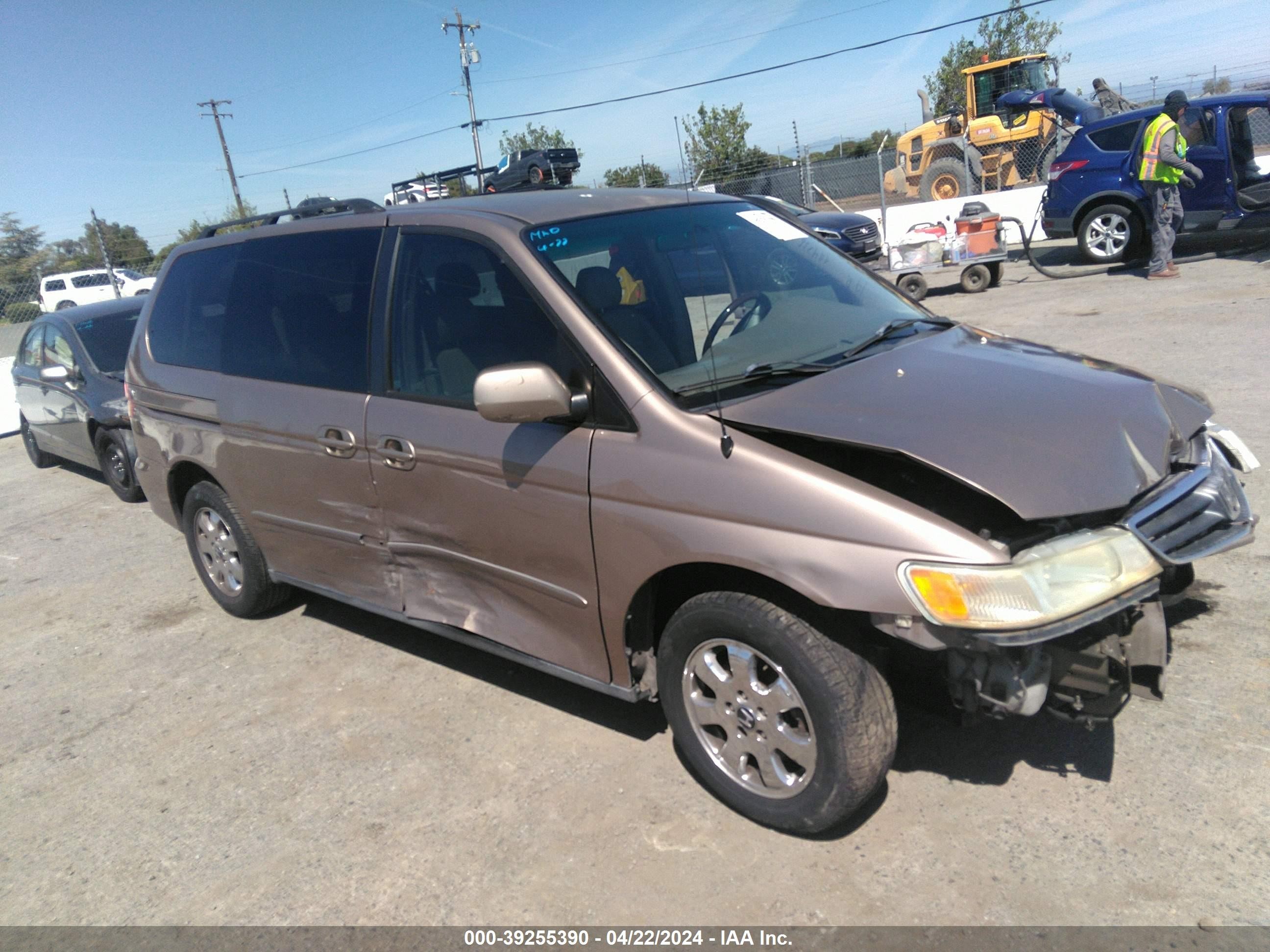 HONDA ODYSSEY 2003 5fnrl18733b056820