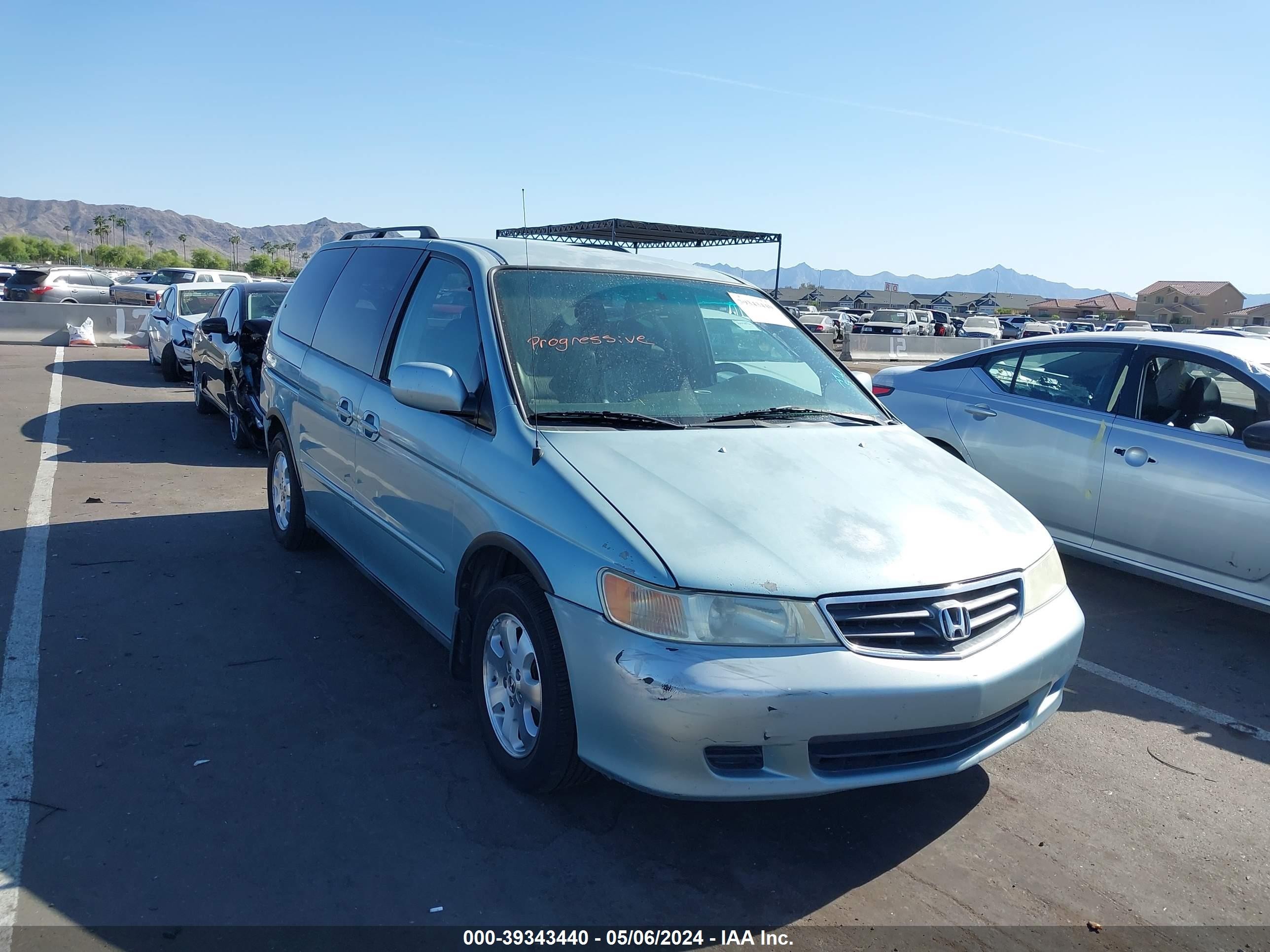 HONDA ODYSSEY 2003 5fnrl18763b057332