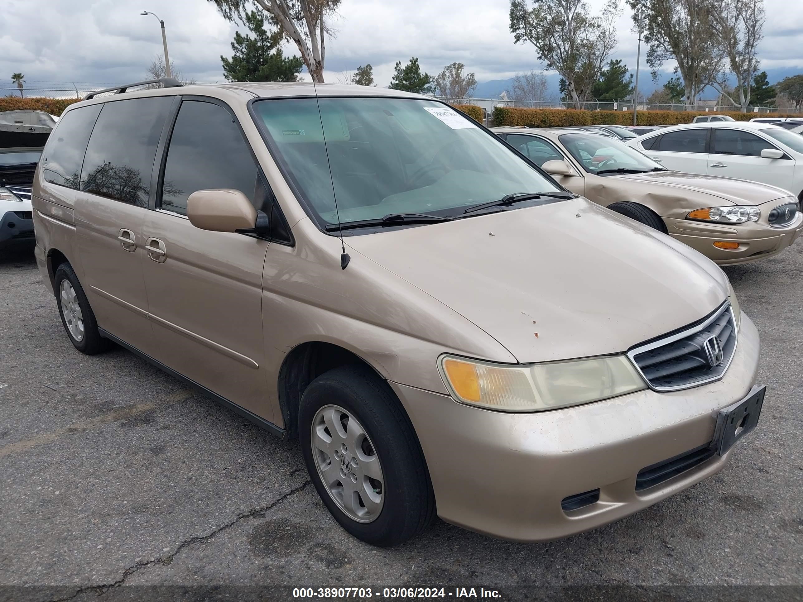 HONDA ODYSSEY 2002 5fnrl18792b012111