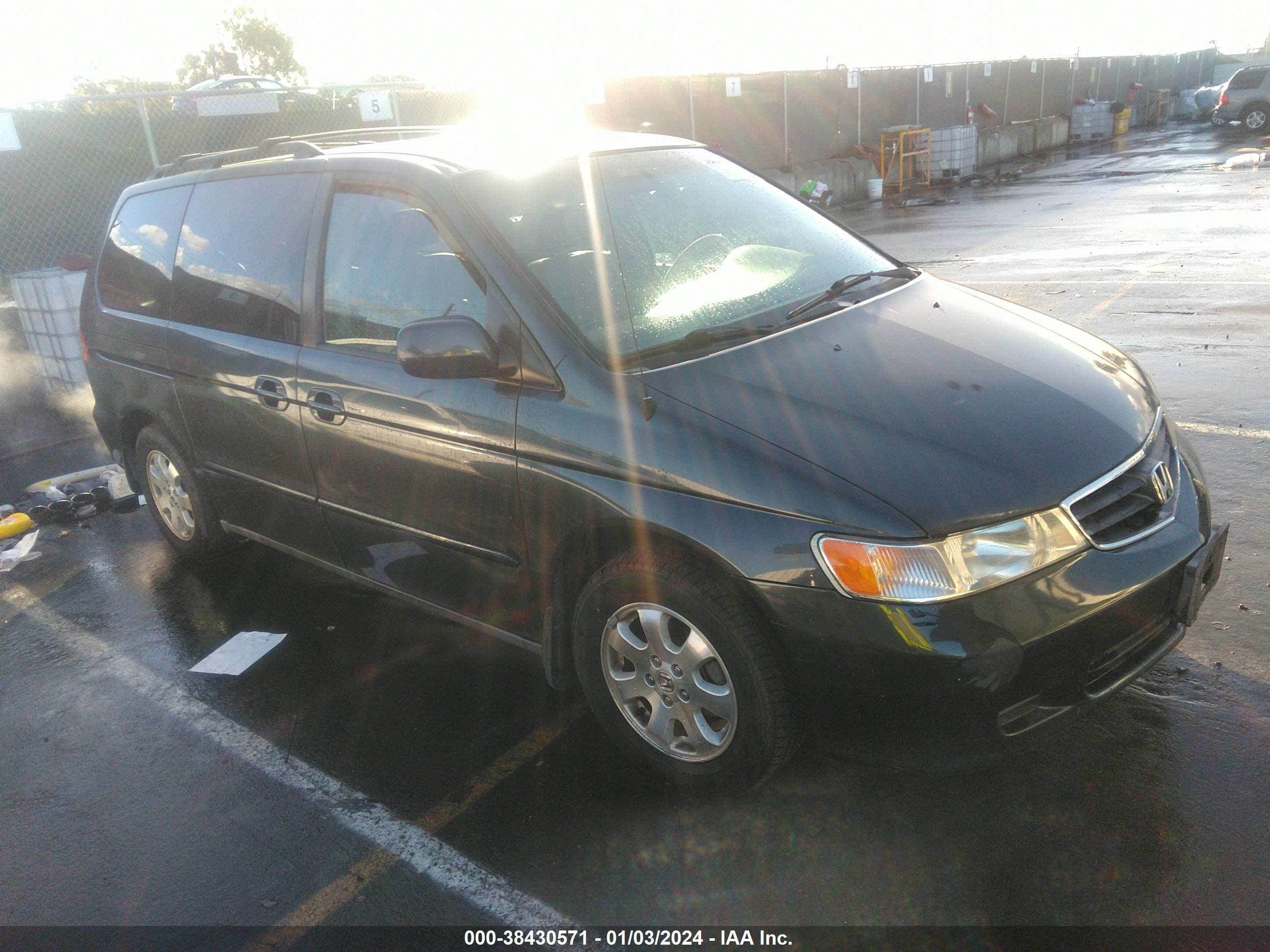 HONDA ODYSSEY 2004 5fnrl187x4b006708