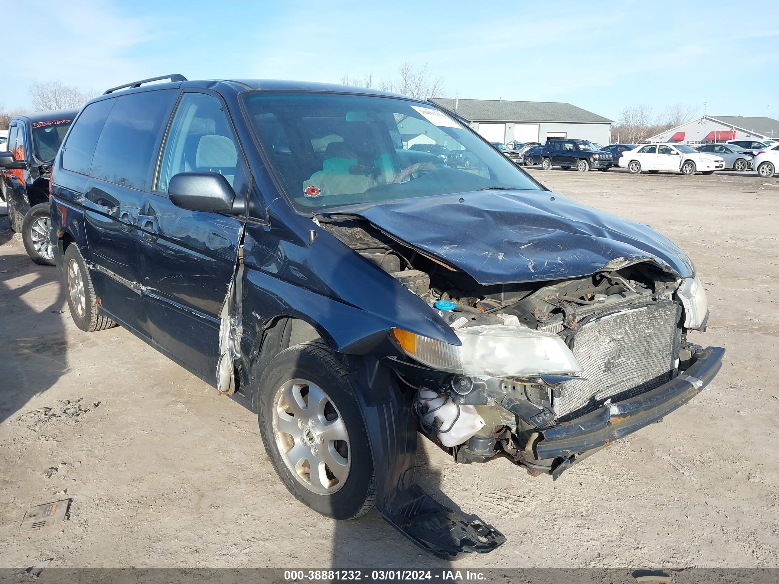 HONDA ODYSSEY 2004 5fnrl18824b150391