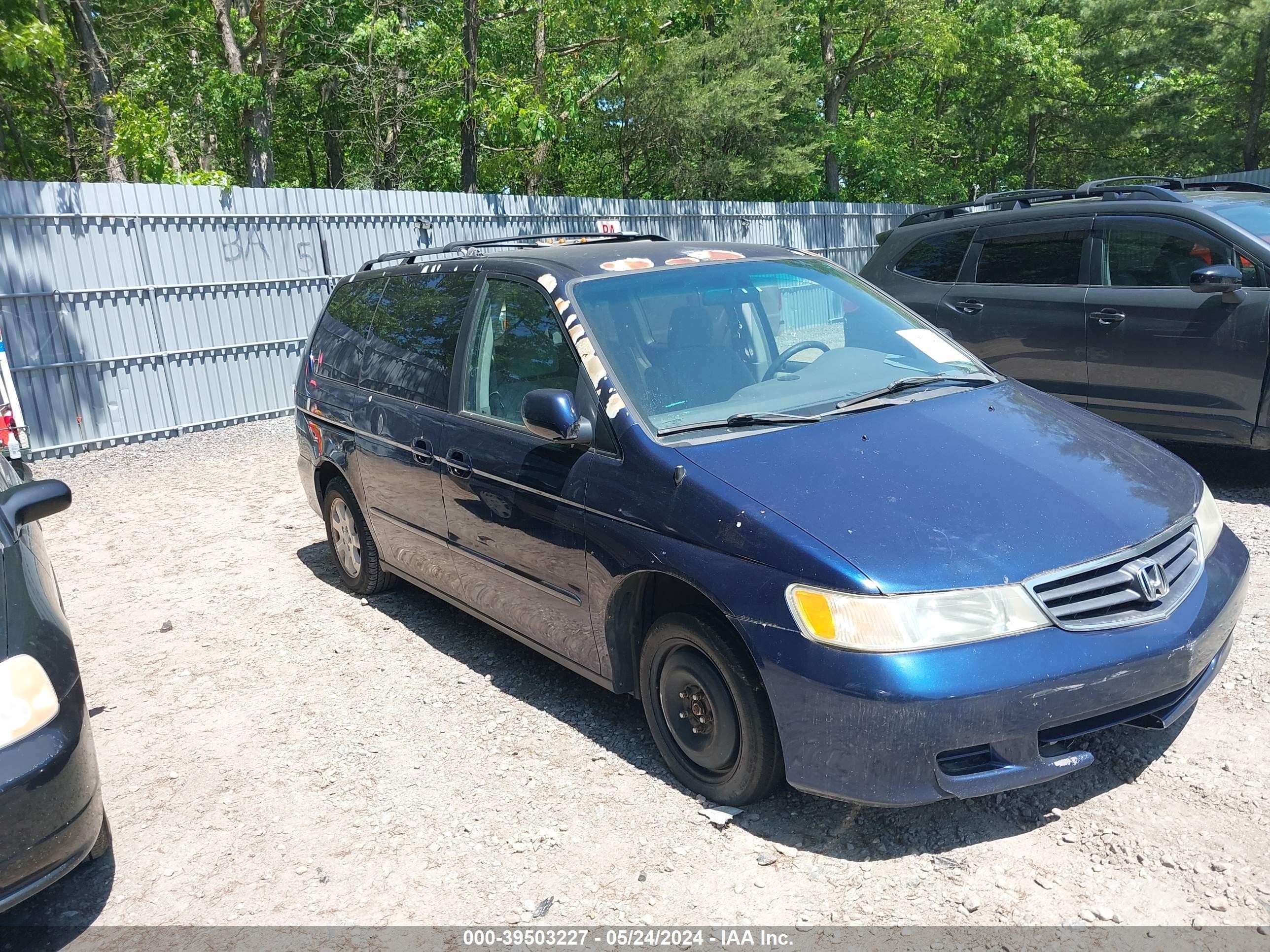 HONDA ODYSSEY 2004 5fnrl18834b144373