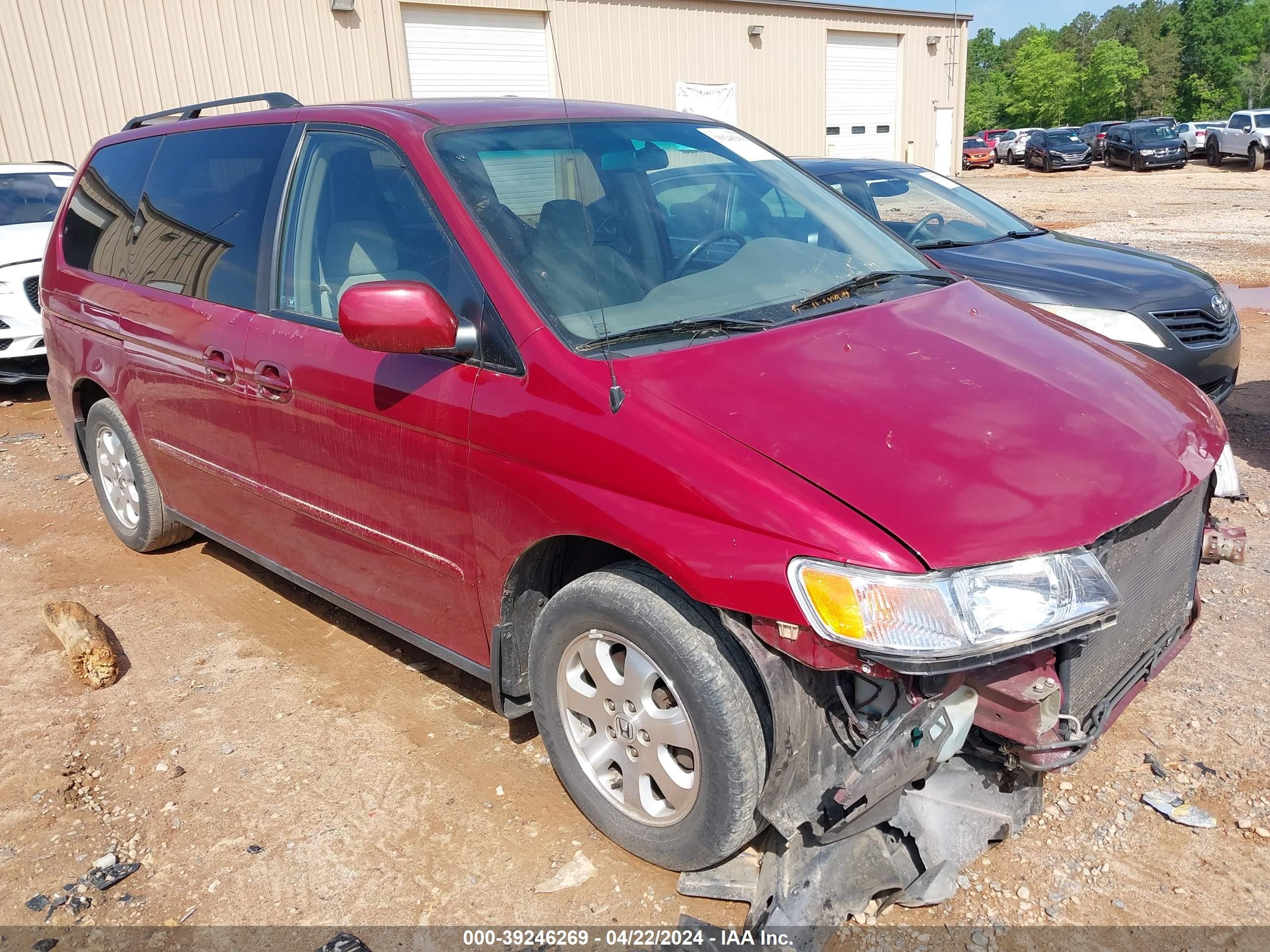 HONDA ODYSSEY 2004 5fnrl18834b150478