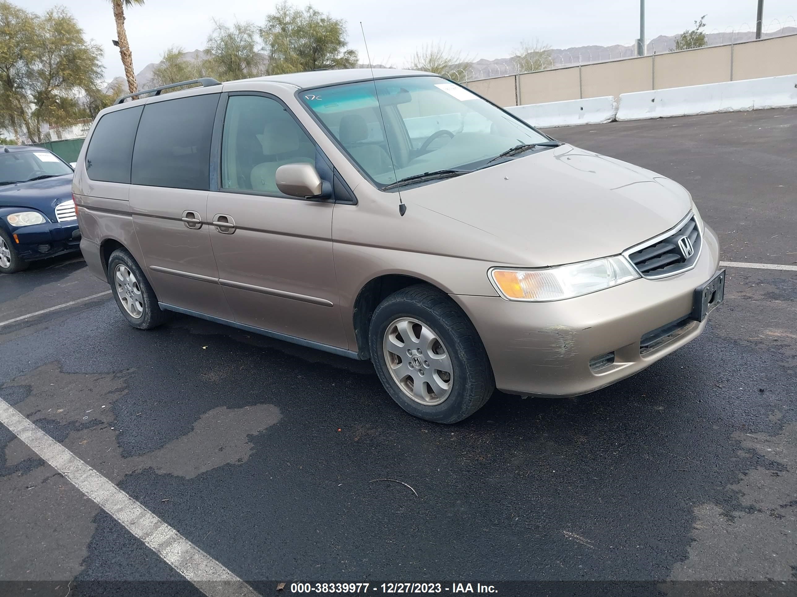 HONDA ODYSSEY 2004 5fnrl18854b122228