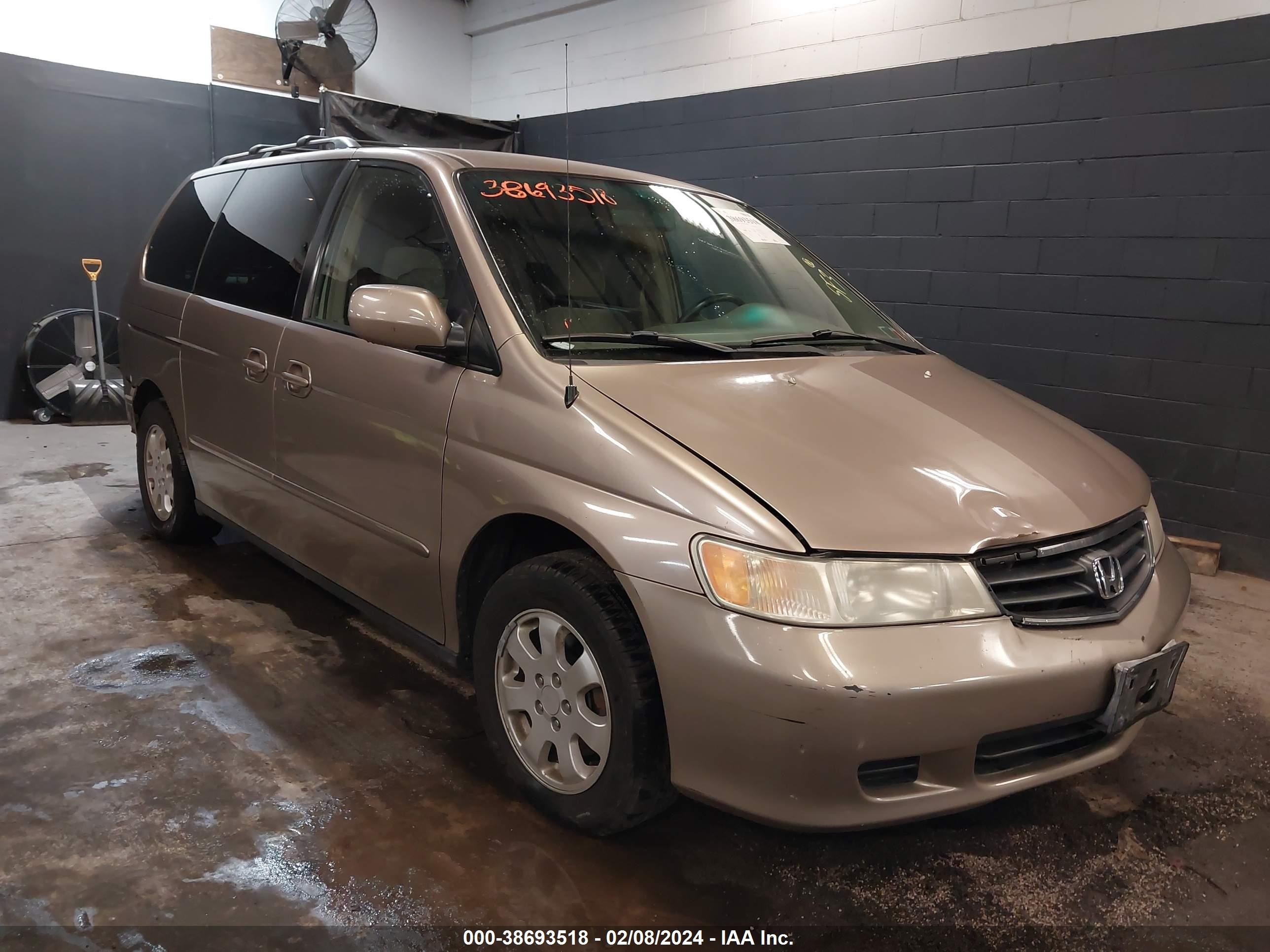 HONDA ODYSSEY 2004 5fnrl18874b088910