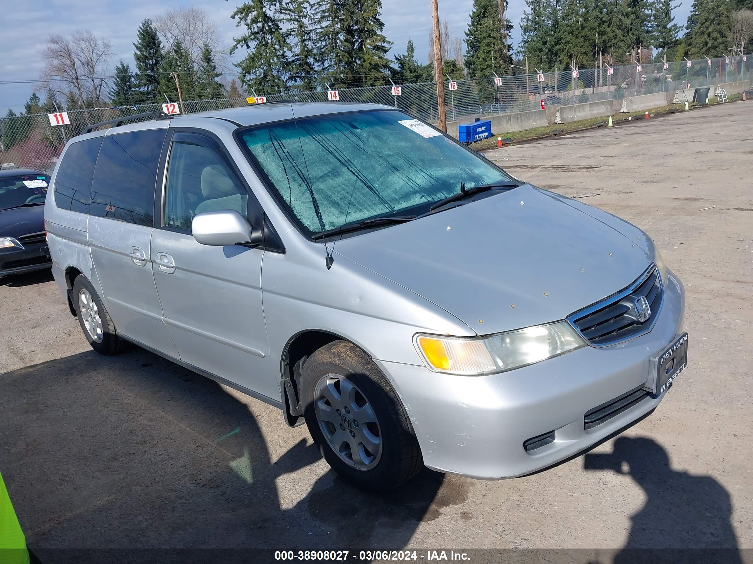 HONDA ODYSSEY 2004 5fnrl18884b104712