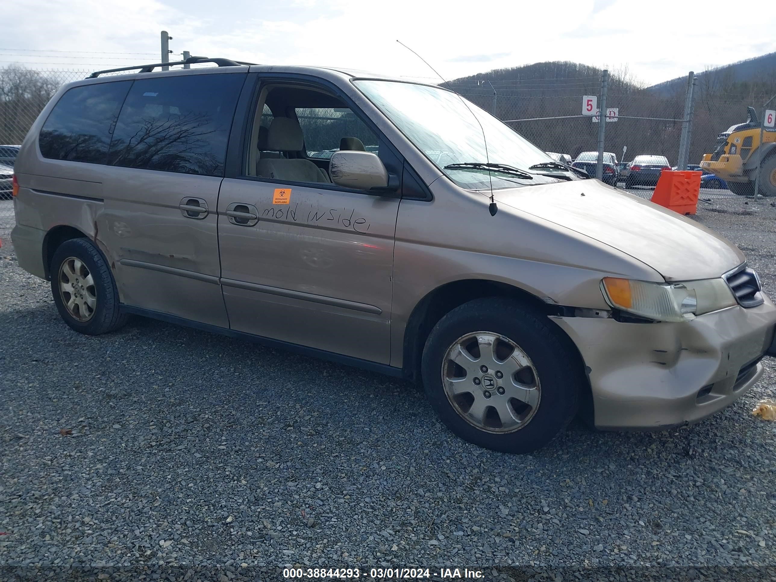 HONDA ODYSSEY 2004 5fnrl188x4b117025