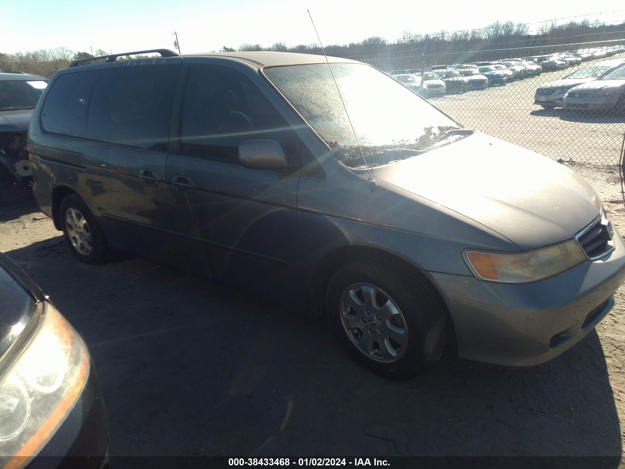 HONDA ODYSSEY 2002 5fnrl18902b040039