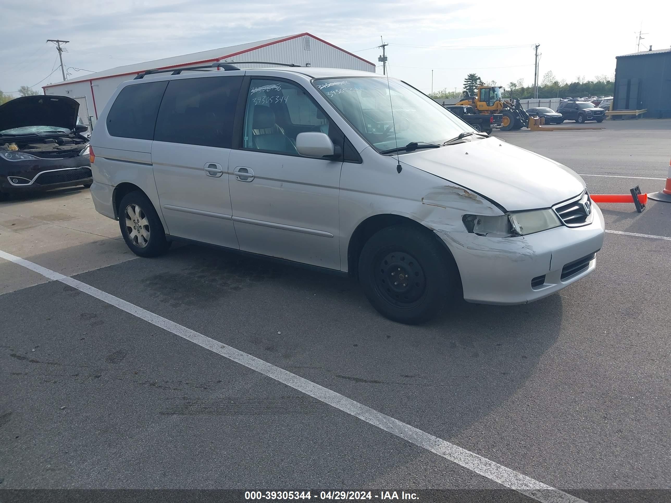 HONDA ODYSSEY 2002 5fnrl18912b050420