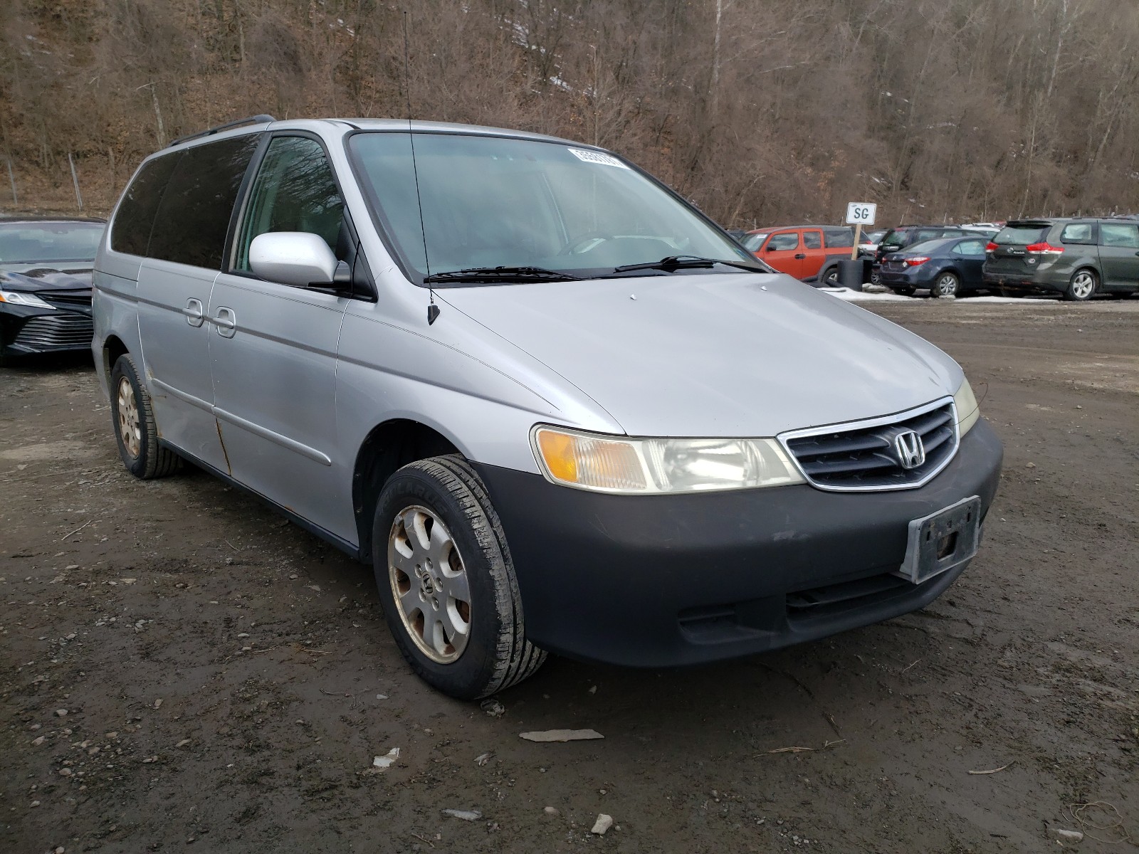 HONDA ODYSSEY EX 2003 5fnrl18923b033546