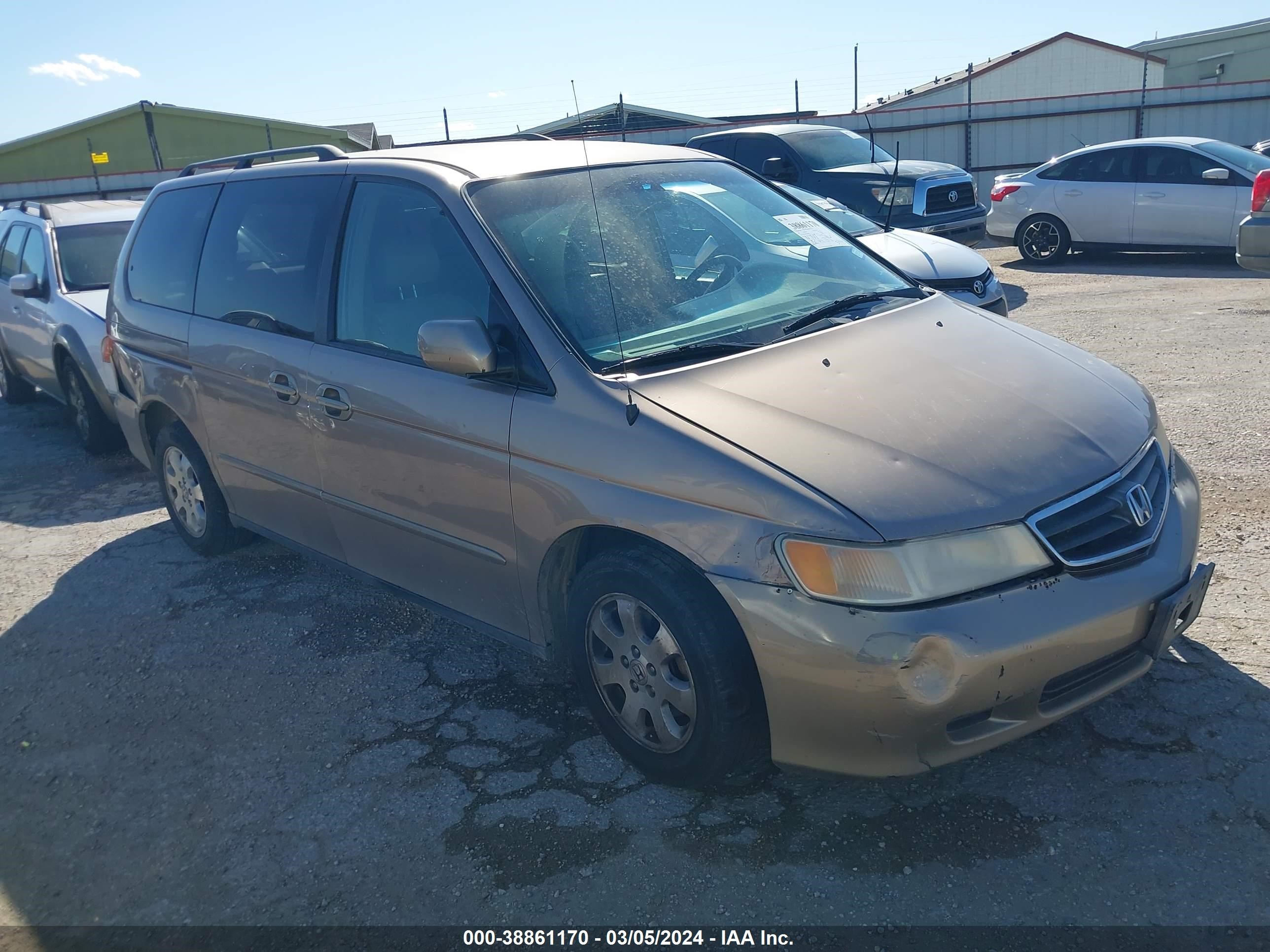 HONDA ODYSSEY 2003 5fnrl18923b089762