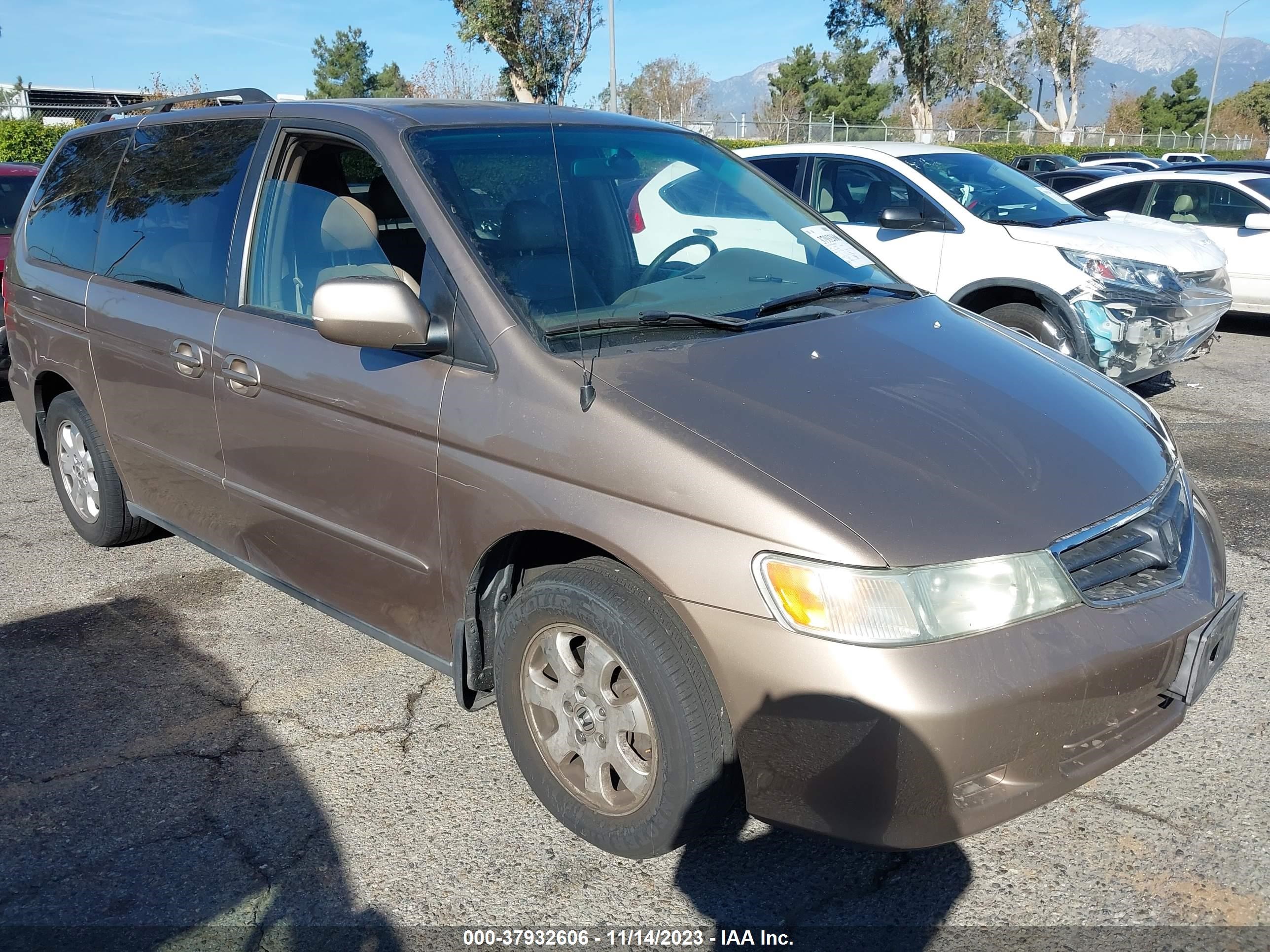 HONDA ODYSSEY 2004 5fnrl18924b002797