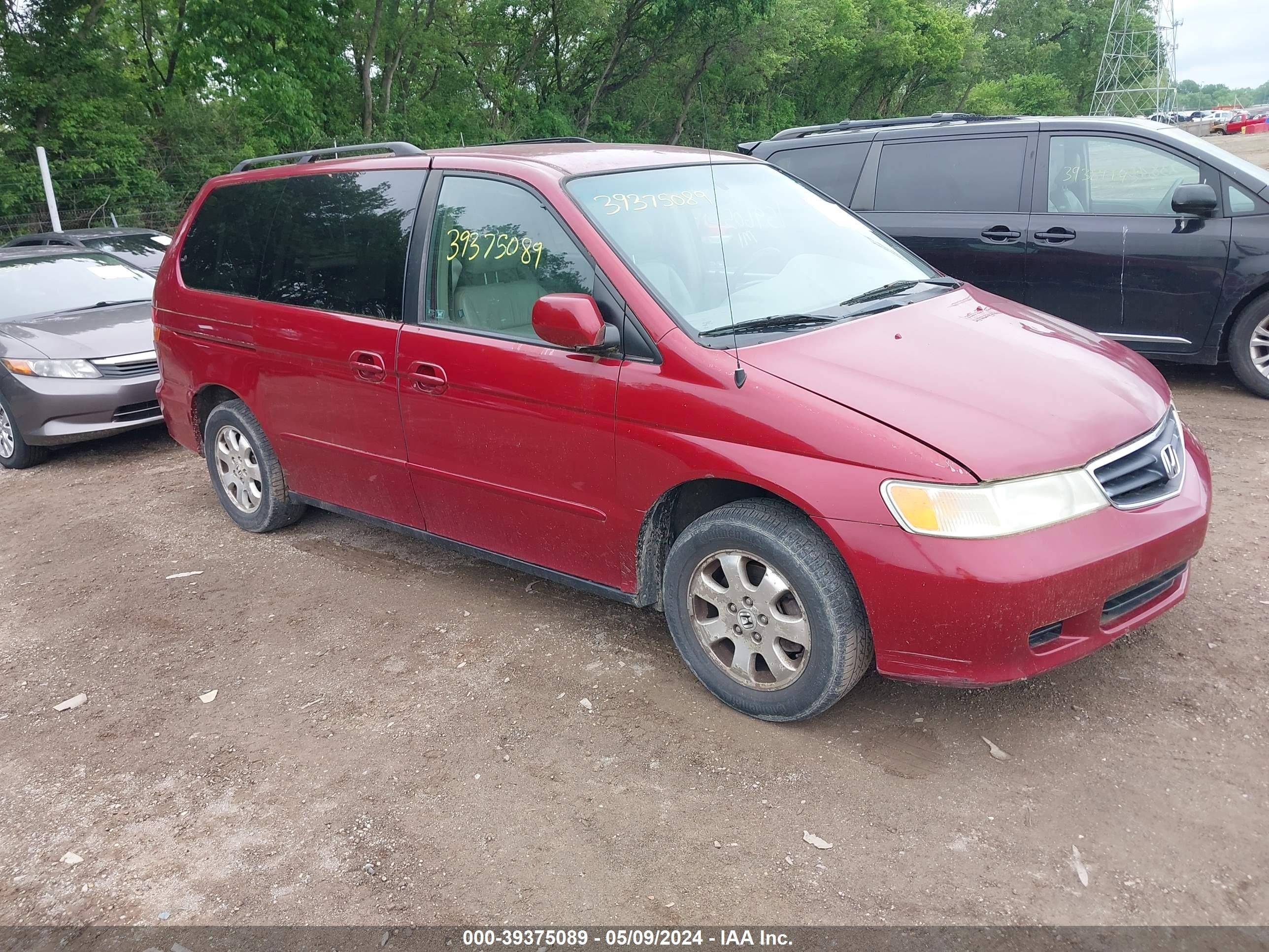 HONDA ODYSSEY 2004 5fnrl18924b004355