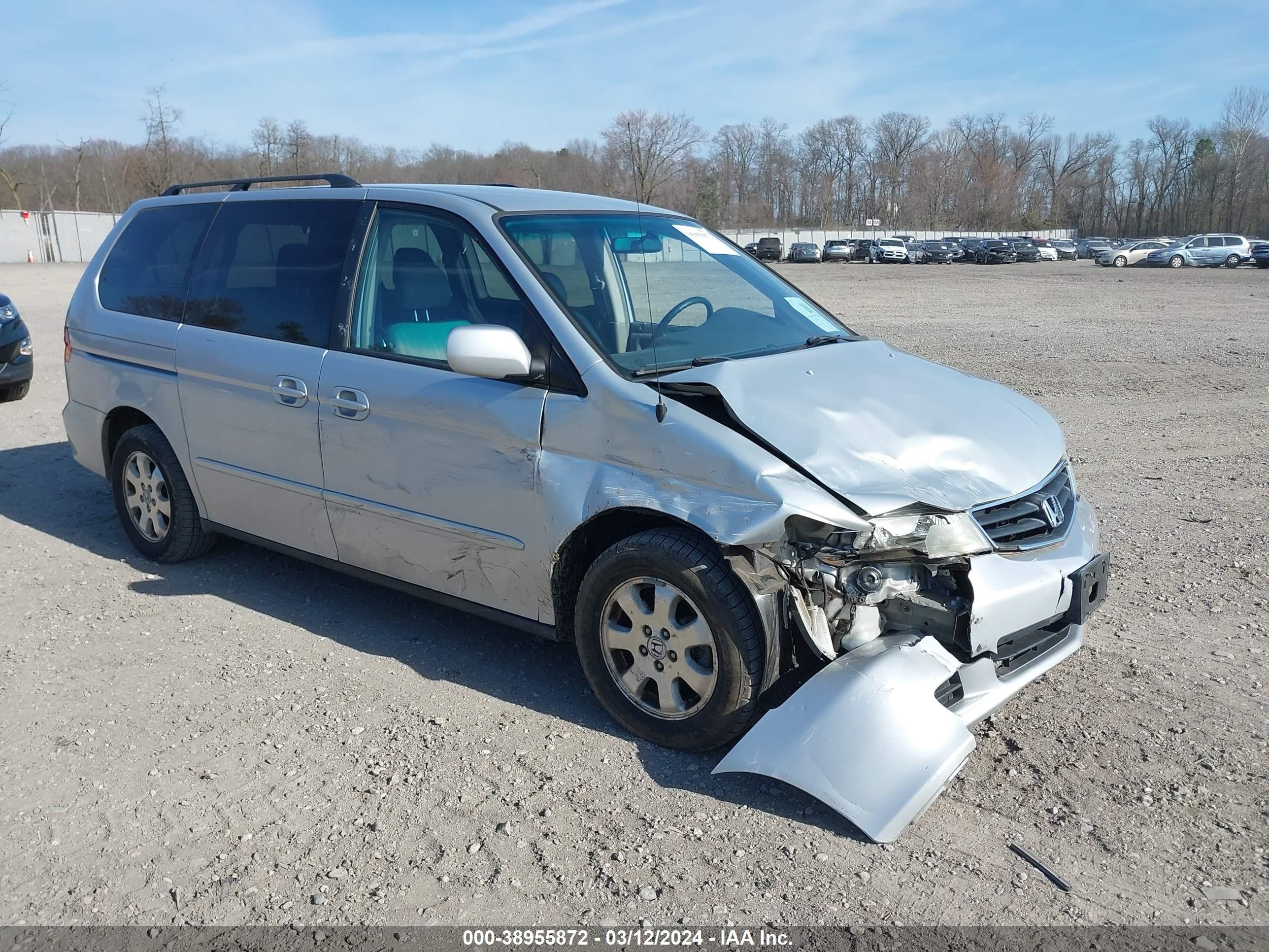 HONDA ODYSSEY 2004 5fnrl18924b104729