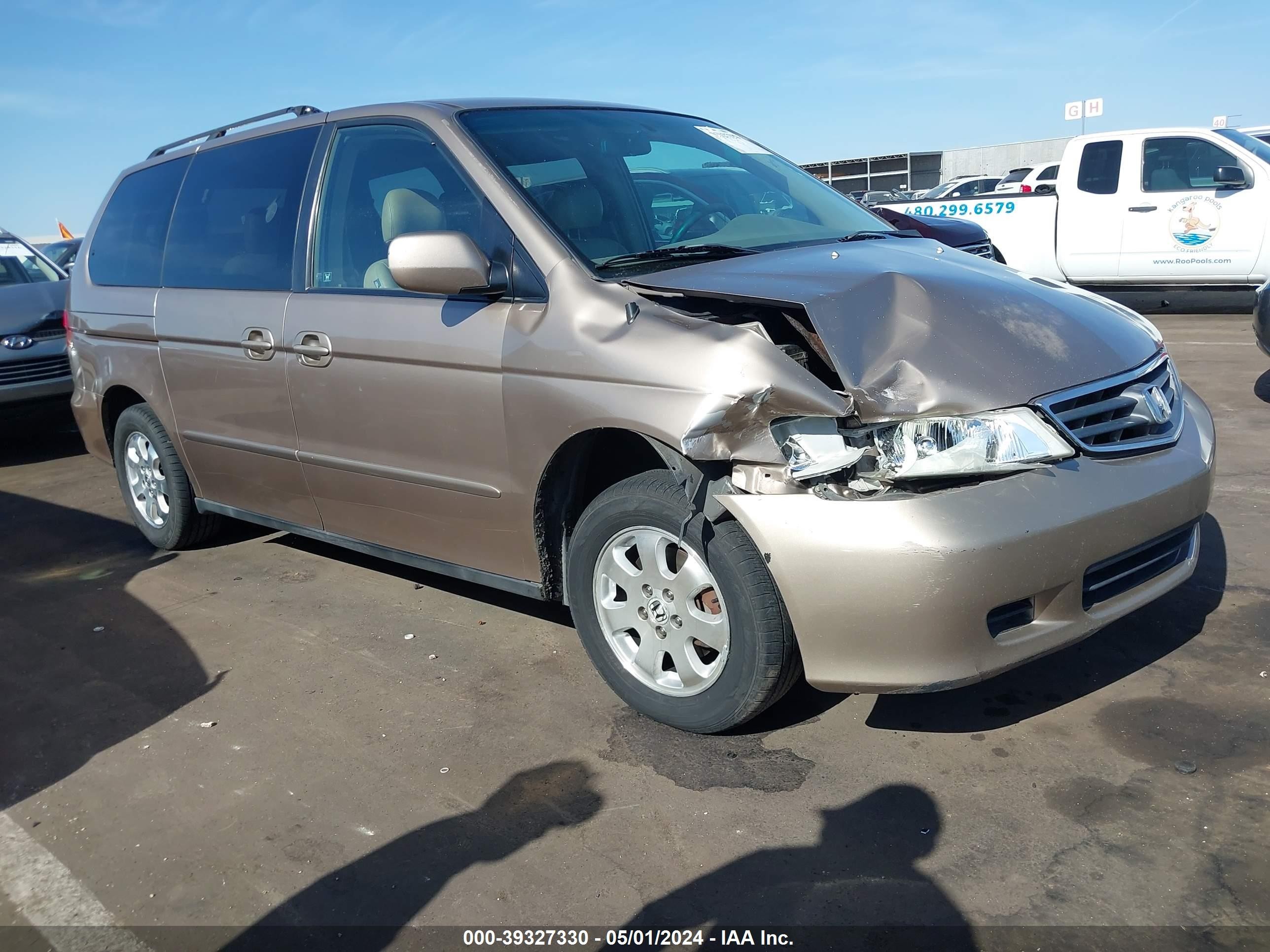 HONDA ODYSSEY 2003 5fnrl18943b024427