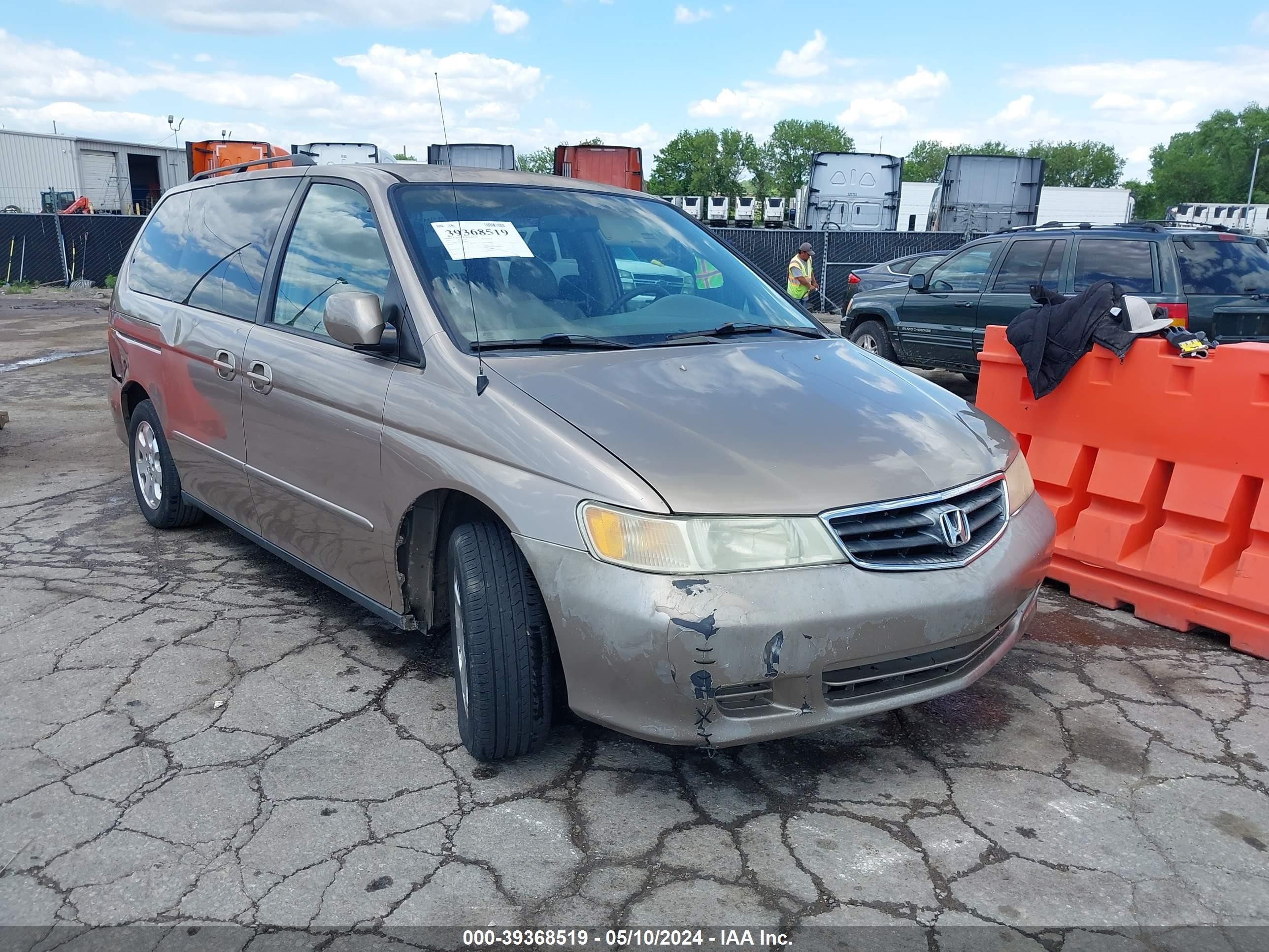 HONDA ODYSSEY 2003 5fnrl18943b068461