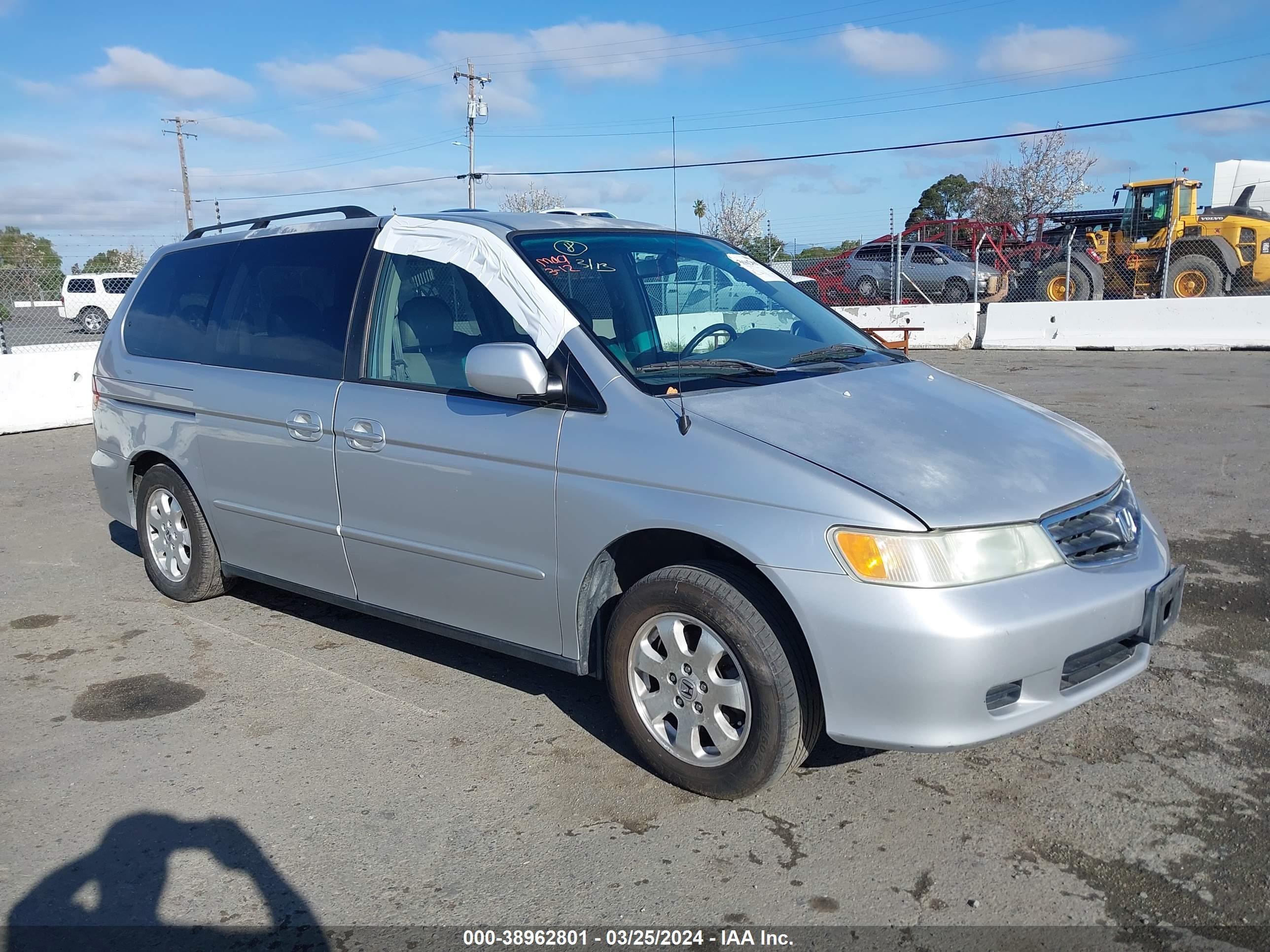 HONDA ODYSSEY 2004 5fnrl18944b008035