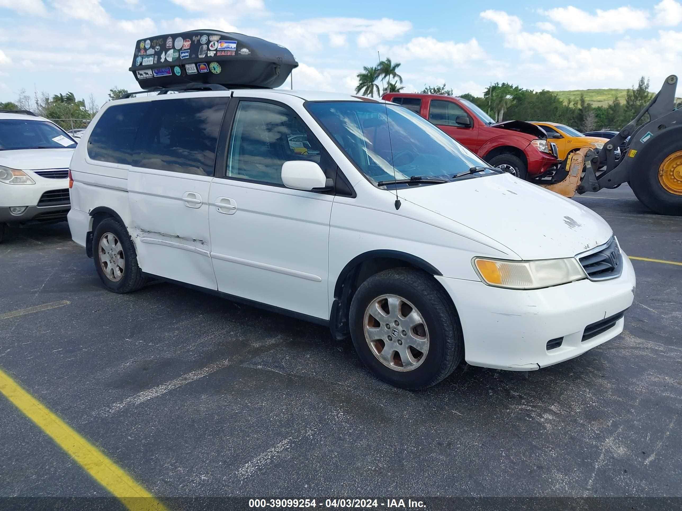 HONDA ODYSSEY 2003 5fnrl18953b022041