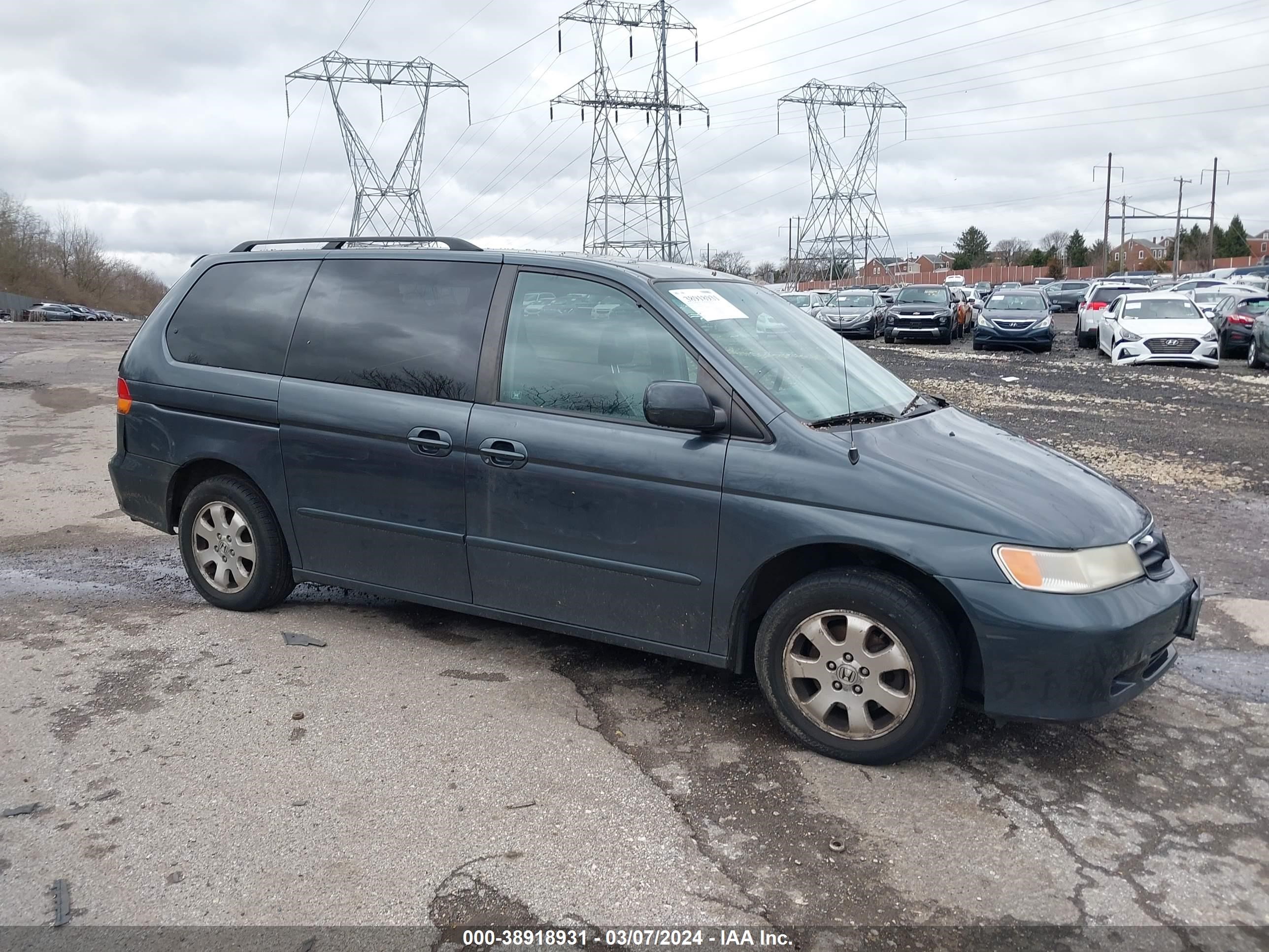 HONDA ODYSSEY 2004 5fnrl18964b018937