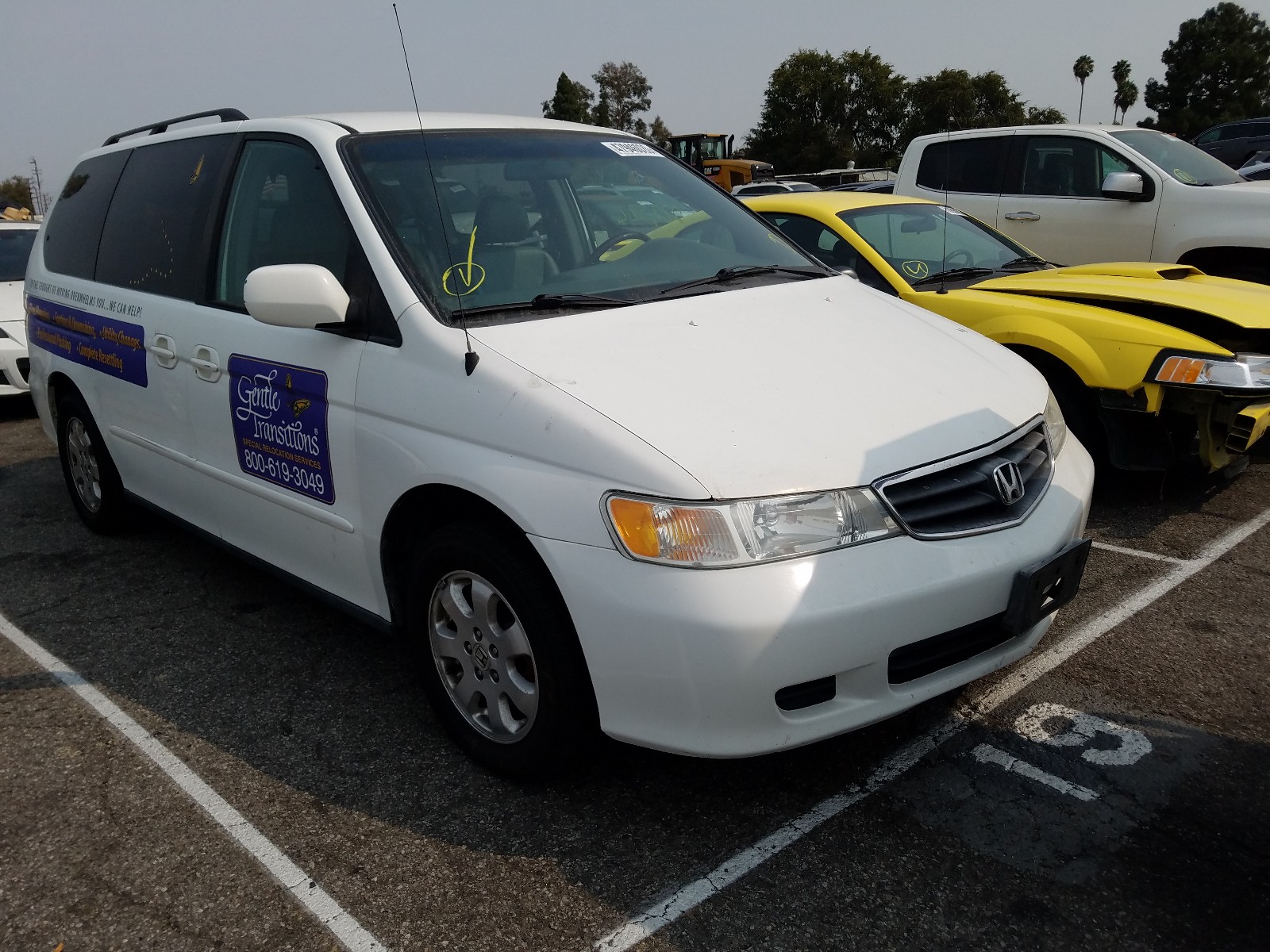 HONDA ODYSSEY EX 2002 5fnrl18972b012156