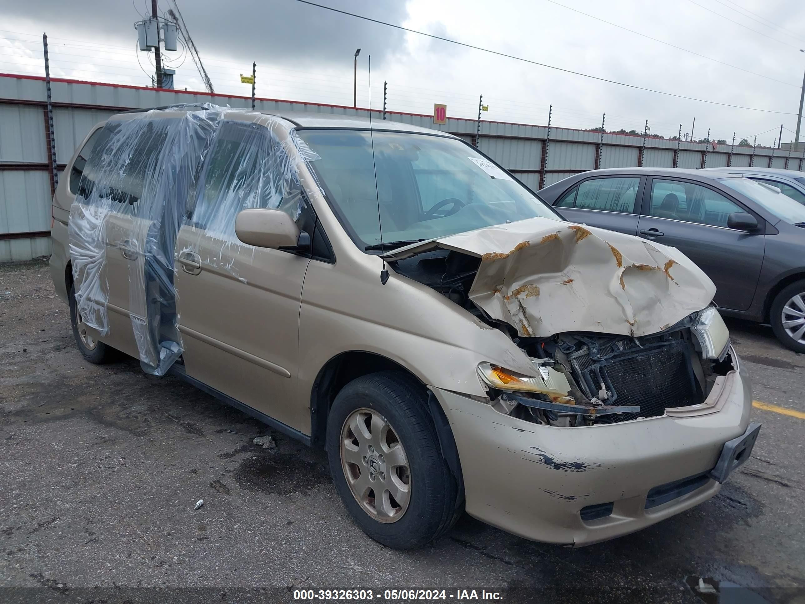 HONDA ODYSSEY 2002 5fnrl18972b020175