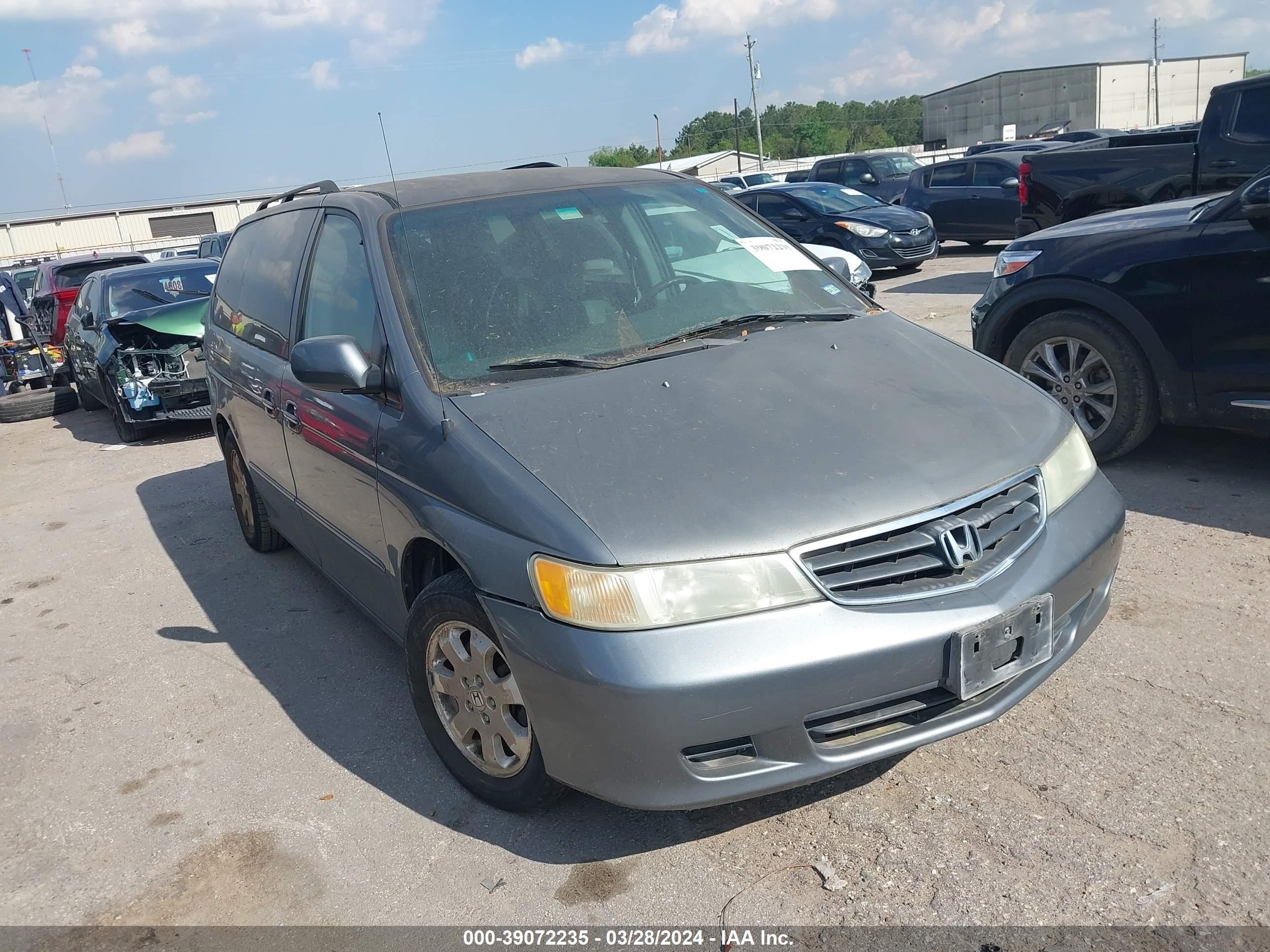 HONDA ODYSSEY 2002 5fnrl18992b040007