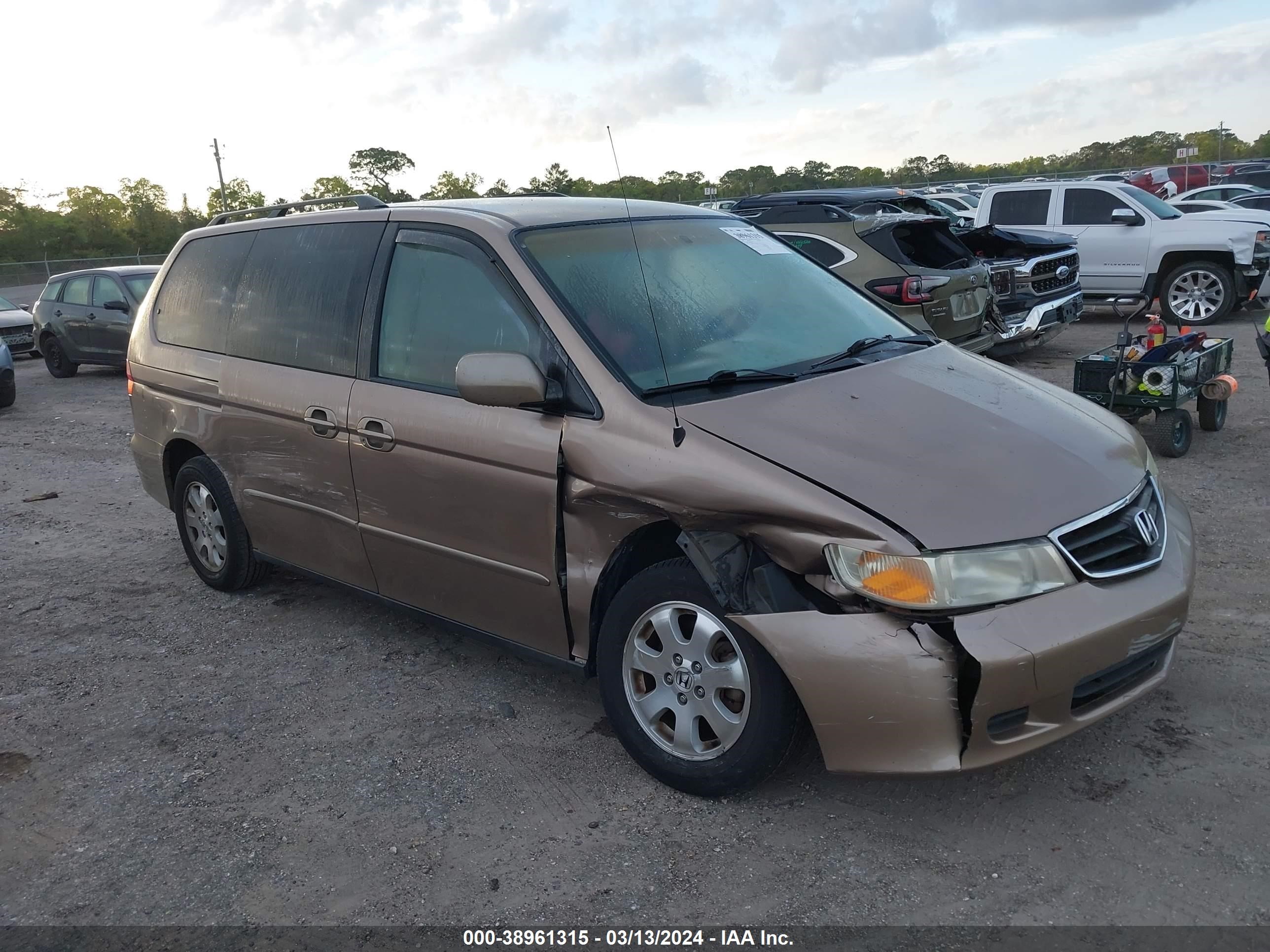 HONDA ODYSSEY 2003 5fnrl18993b064678