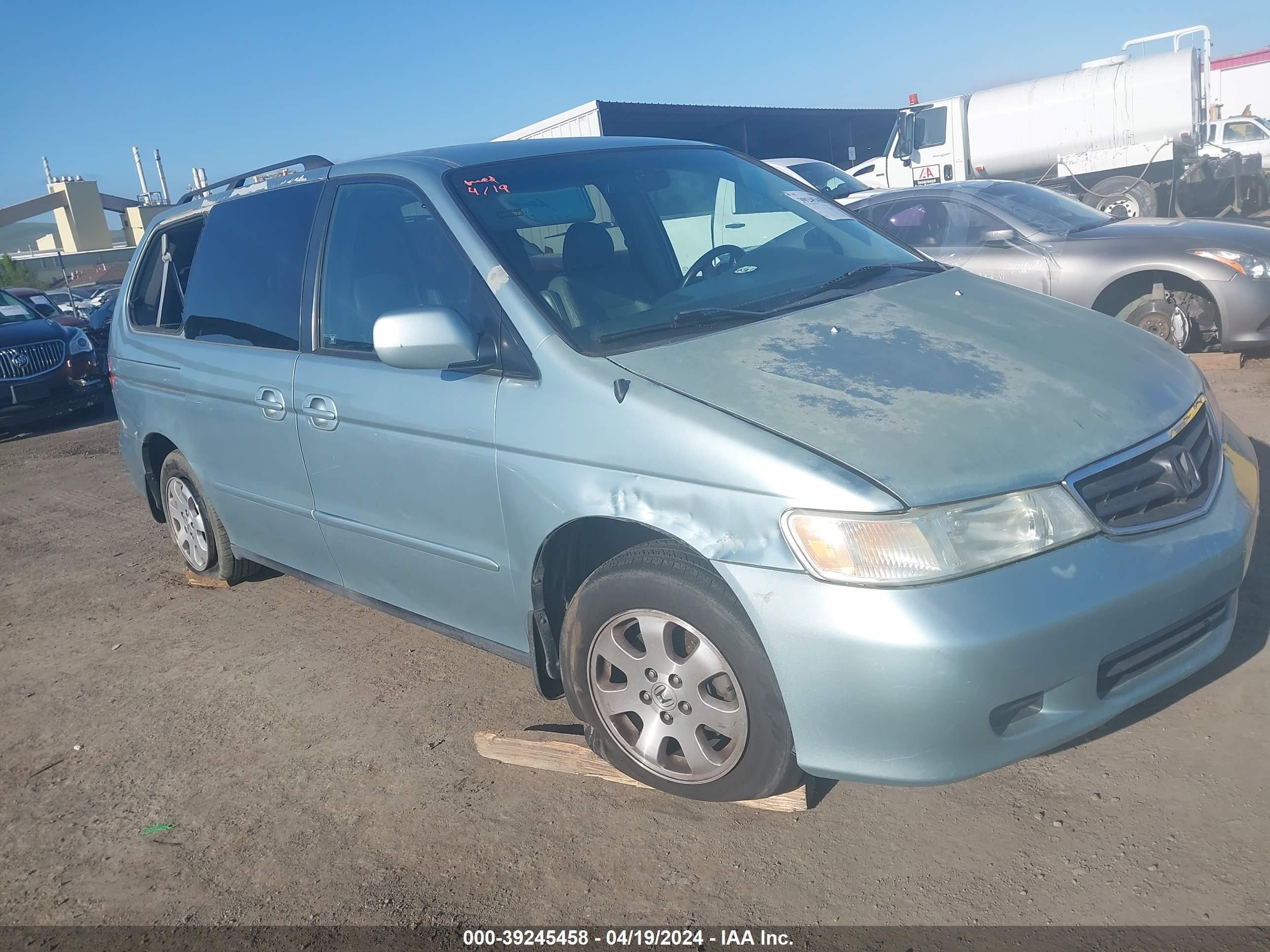 HONDA ODYSSEY 2003 5fnrl18993b132896