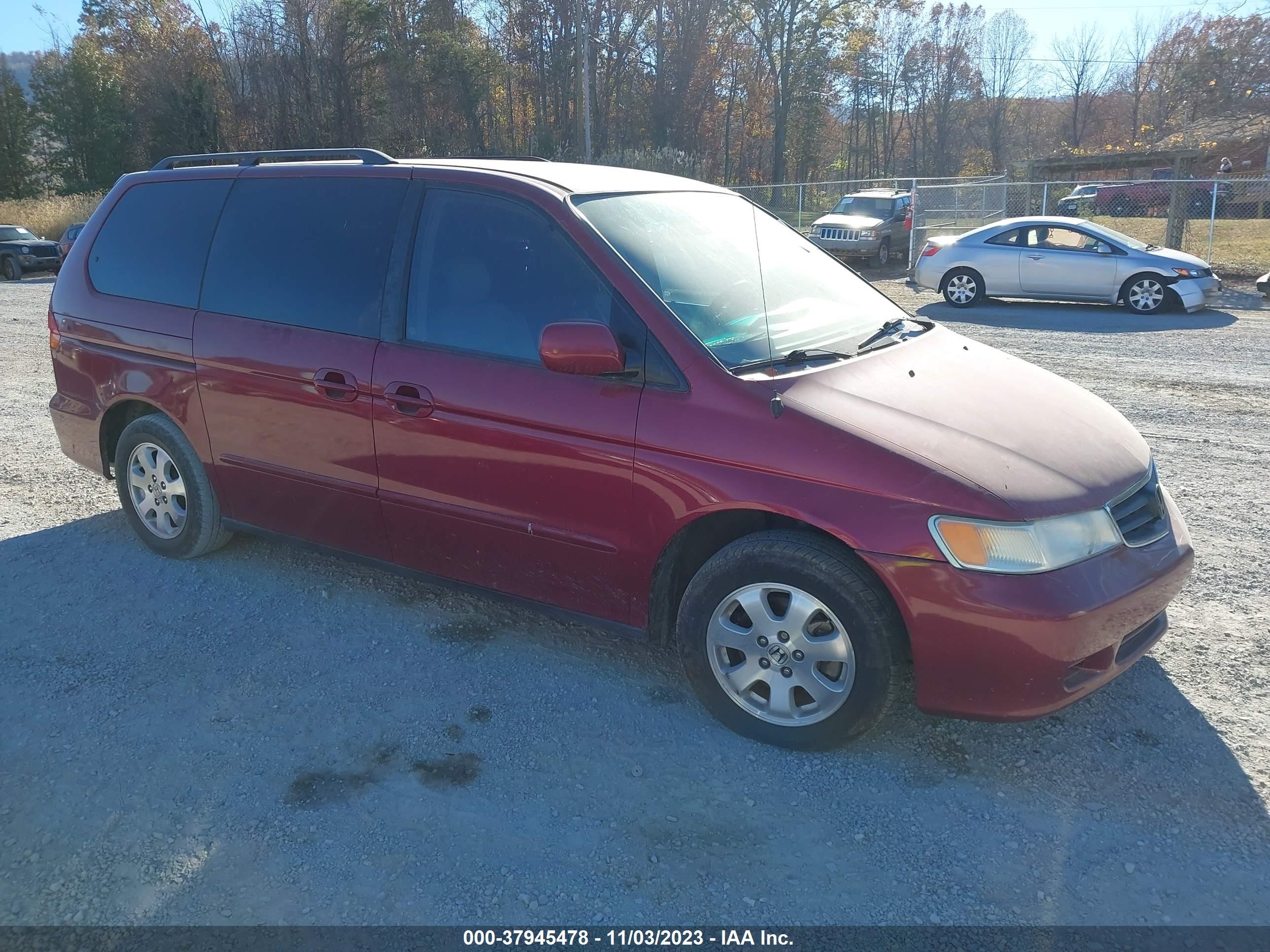 HONDA ODYSSEY 2004 5fnrl18994b025347