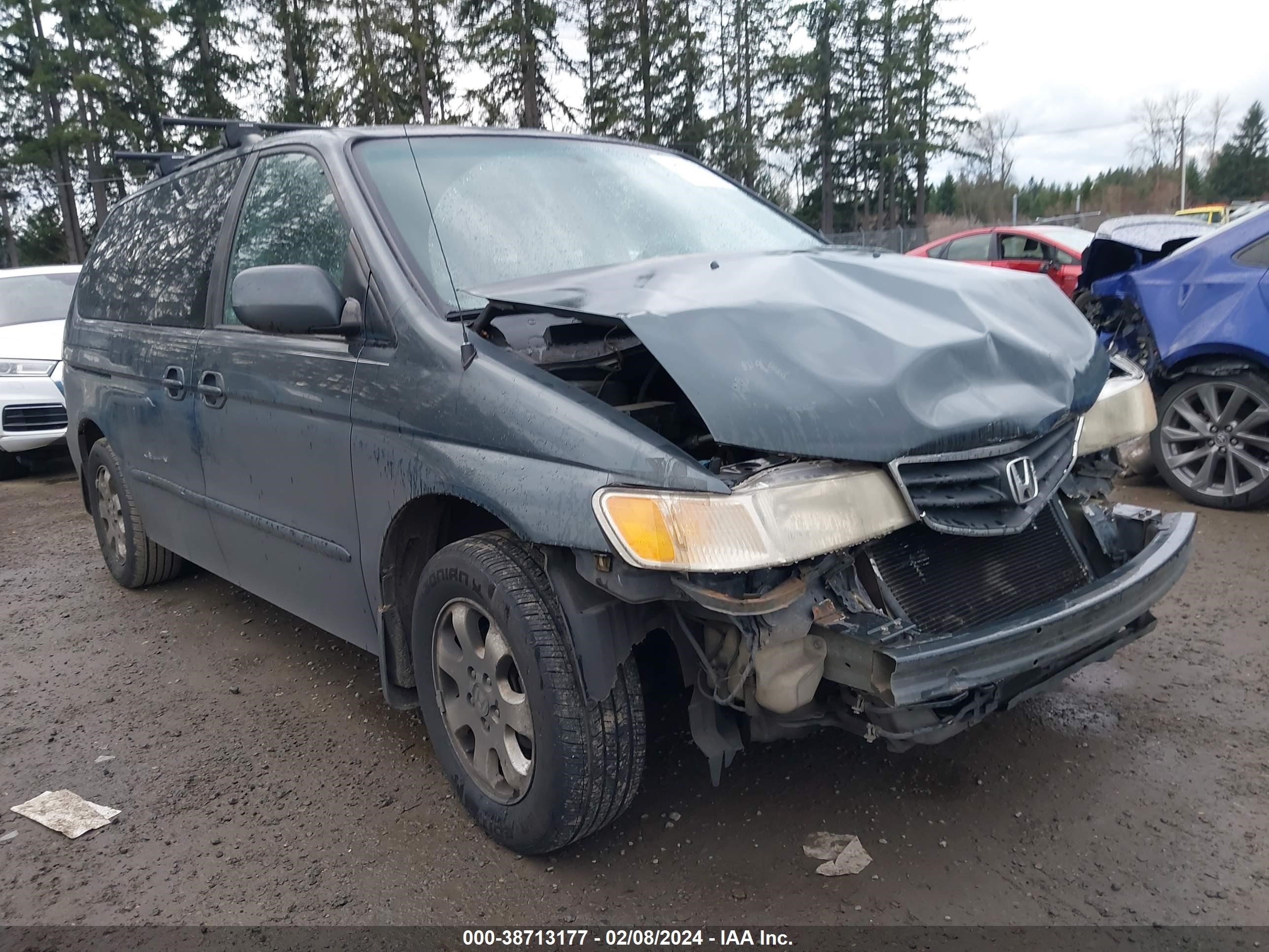 HONDA ODYSSEY 2004 5fnrl189x4b065307