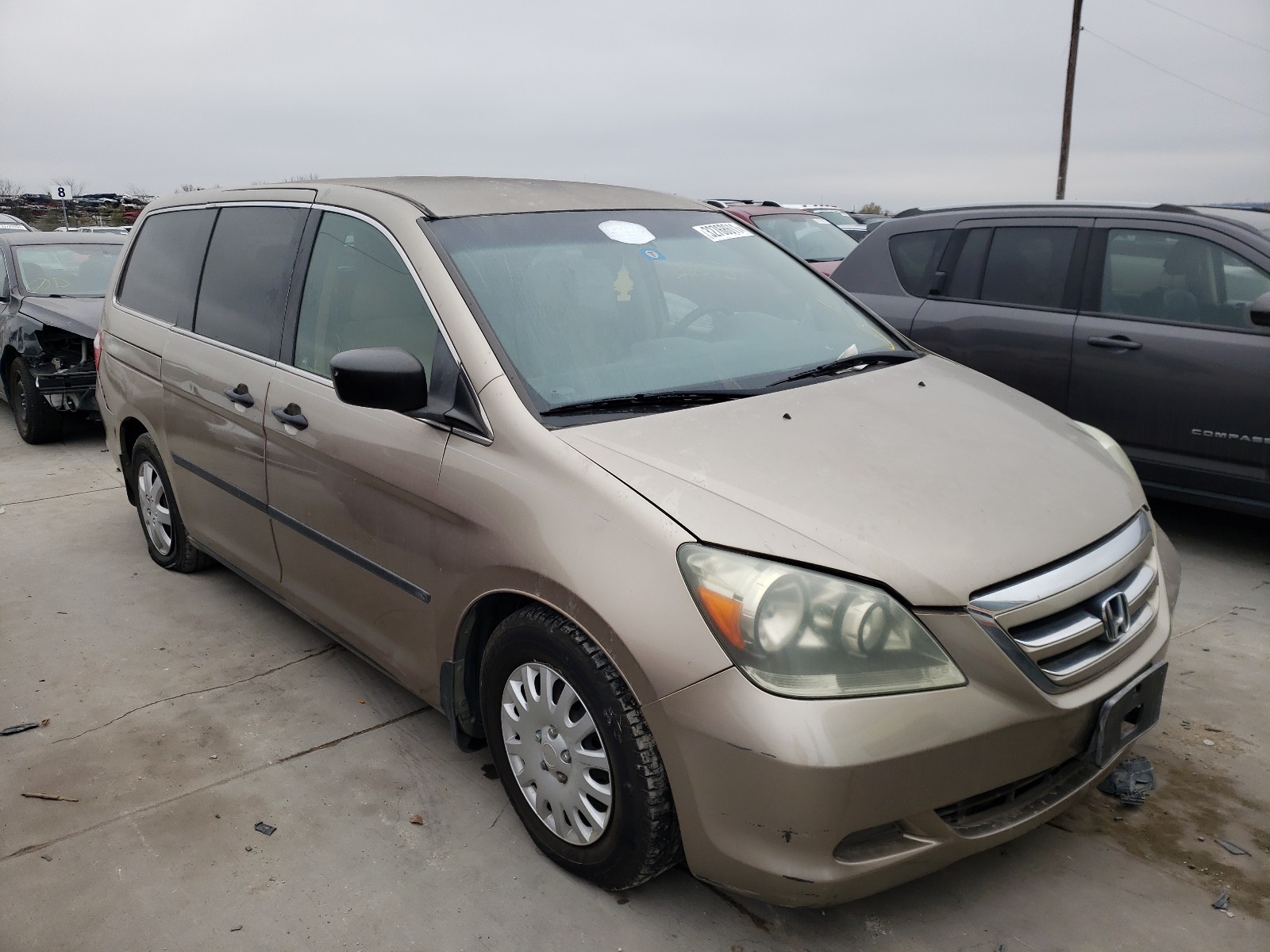 HONDA ODYSSEY LX 2005 5fnrl38205b078700