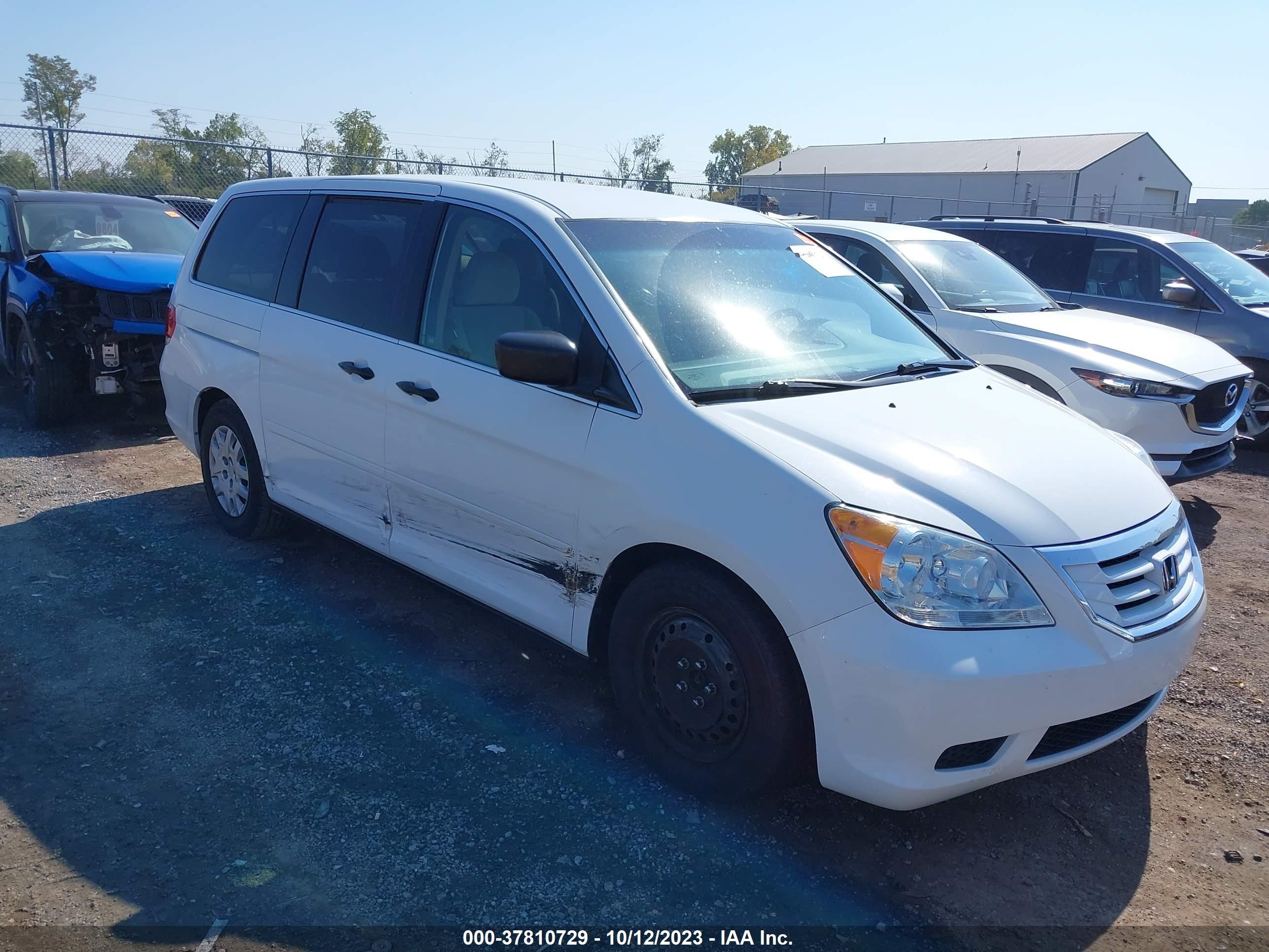 HONDA ODYSSEY 2008 5fnrl38208b003810