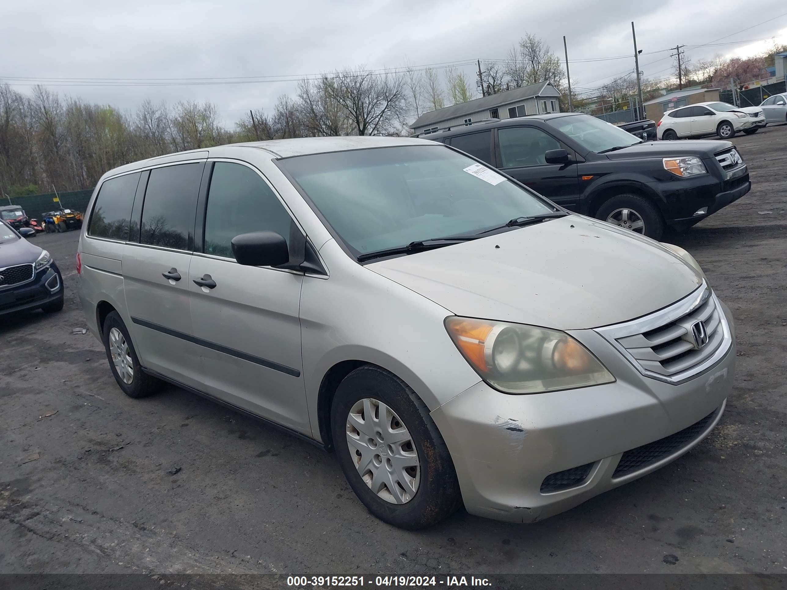 HONDA ODYSSEY 2008 5fnrl38208b098143