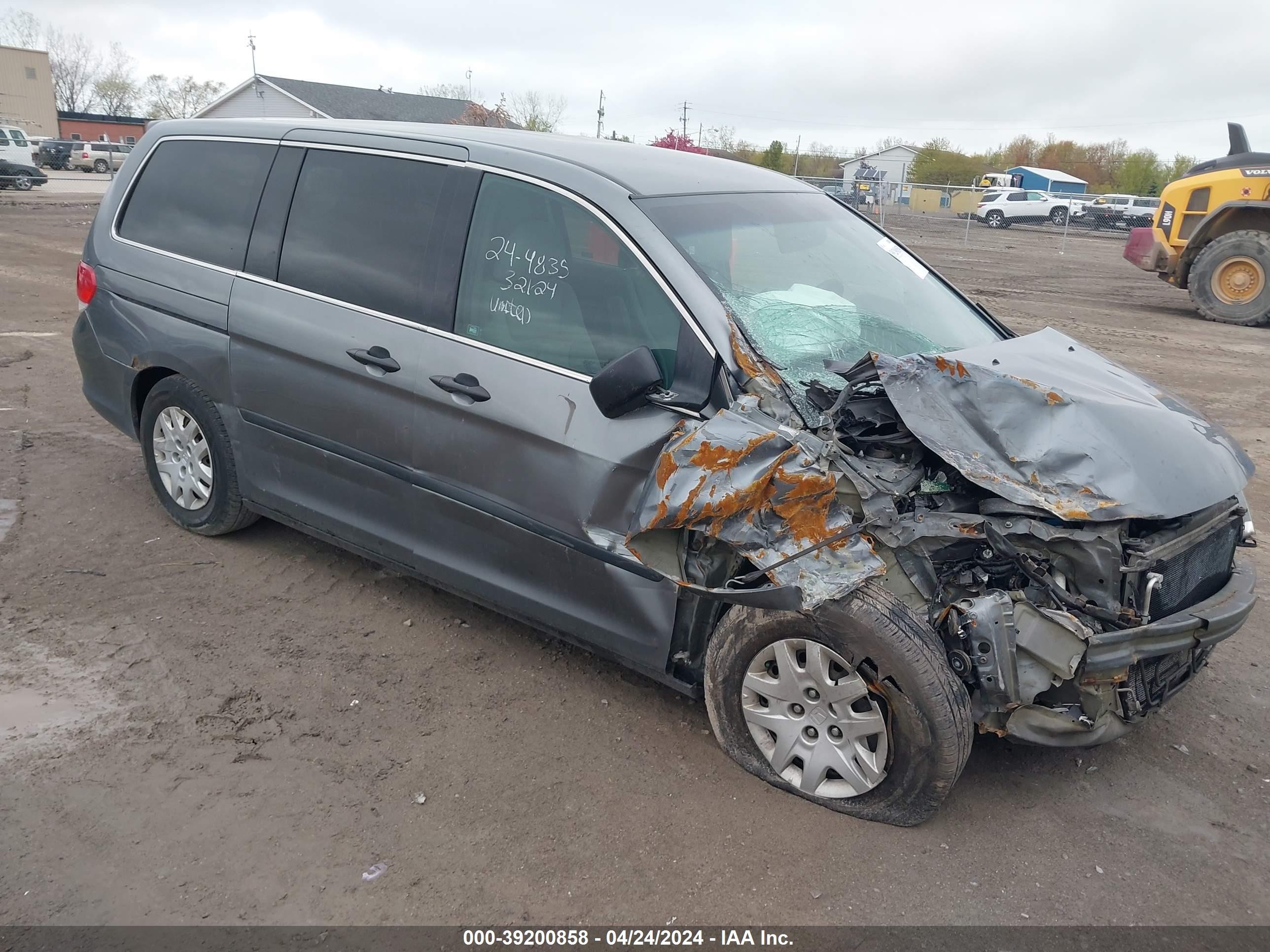 HONDA ODYSSEY 2009 5fnrl38209b035688