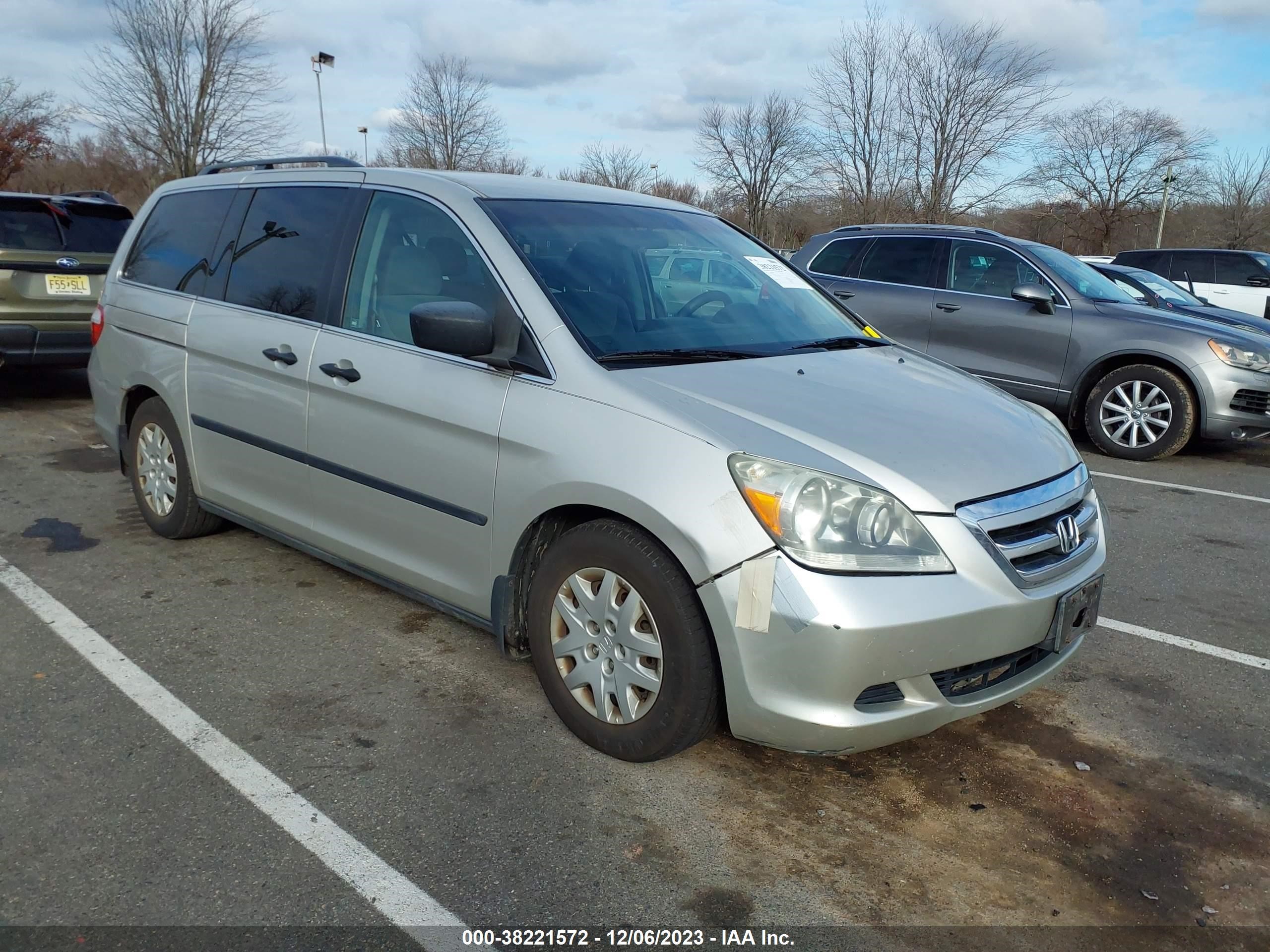 HONDA ODYSSEY 2005 5fnrl38215b029912