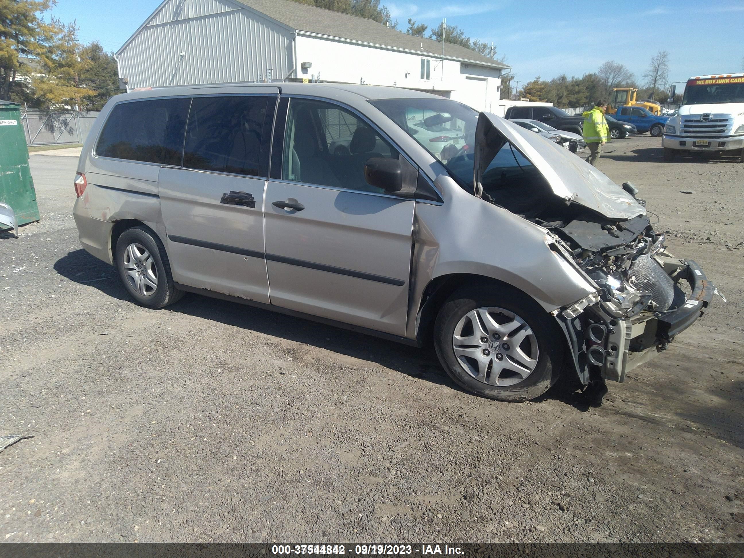 HONDA ODYSSEY 2006 5fnrl38216b056688