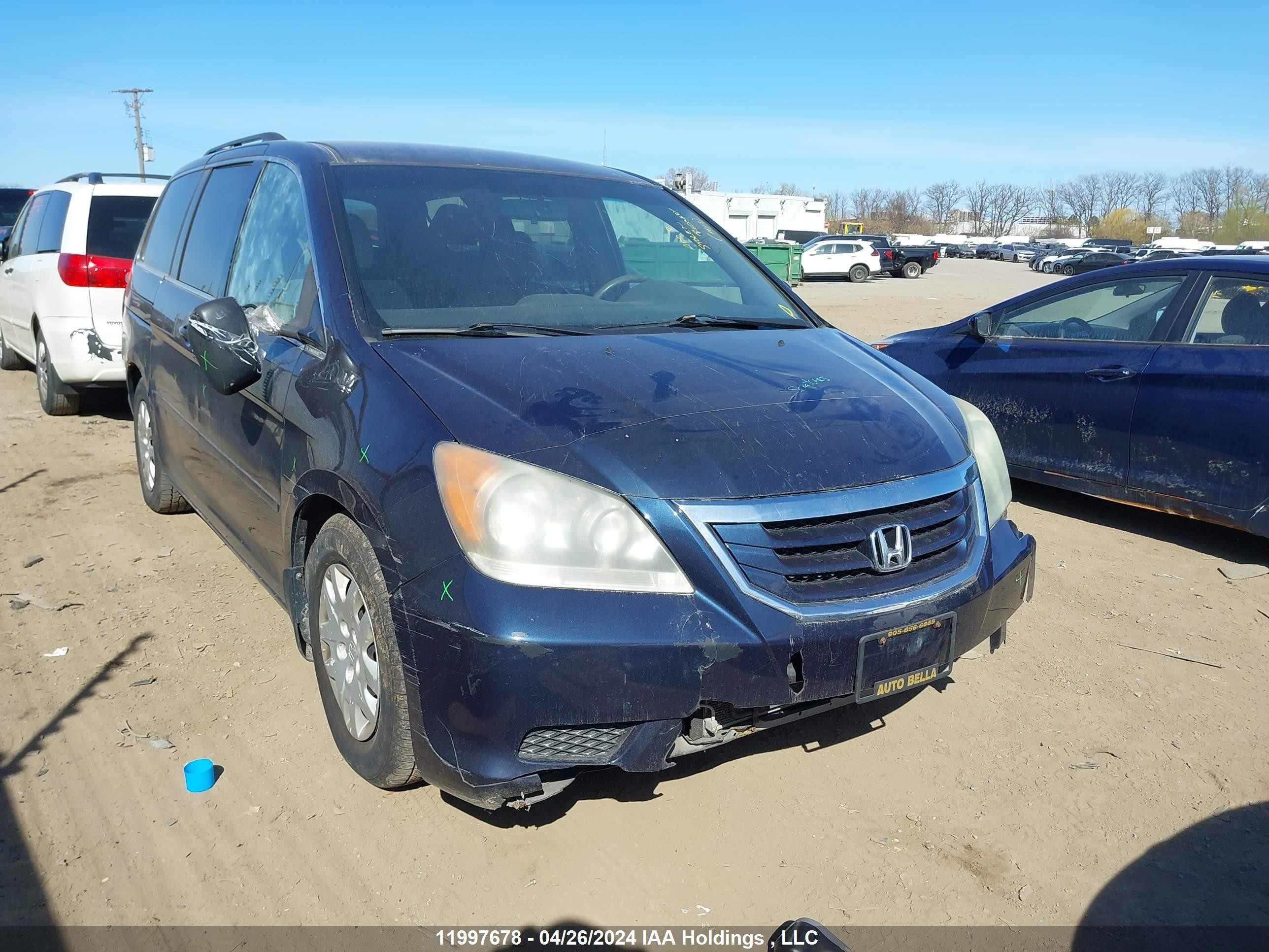 HONDA ODYSSEY 2009 5fnrl38219b503413