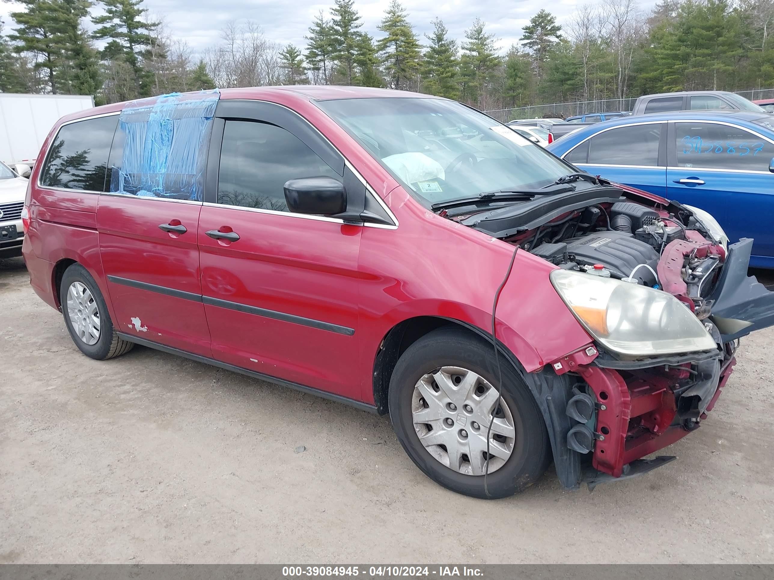 HONDA ODYSSEY 2005 5fnrl38225b044127