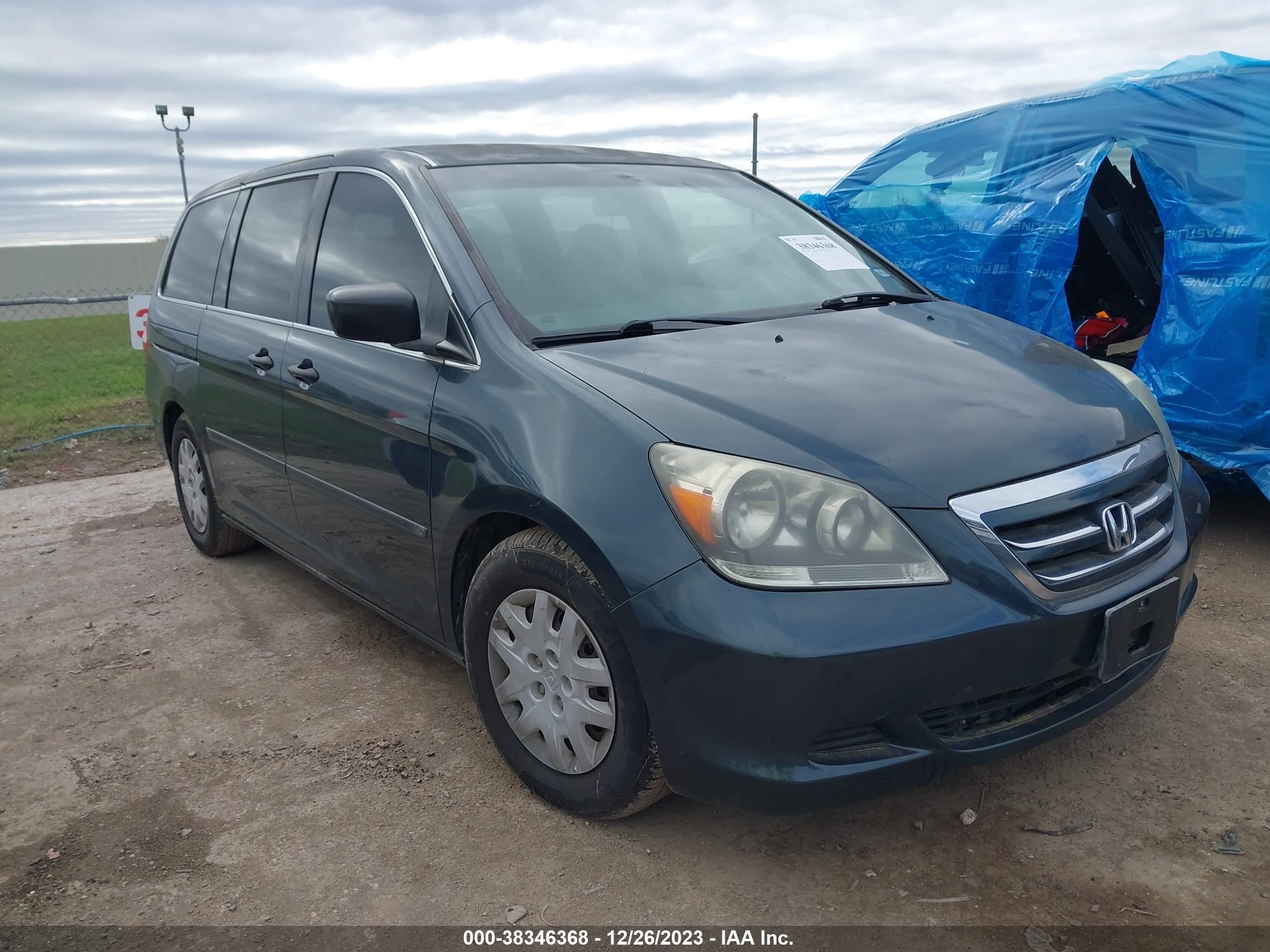 HONDA ODYSSEY 2005 5fnrl38225b093599