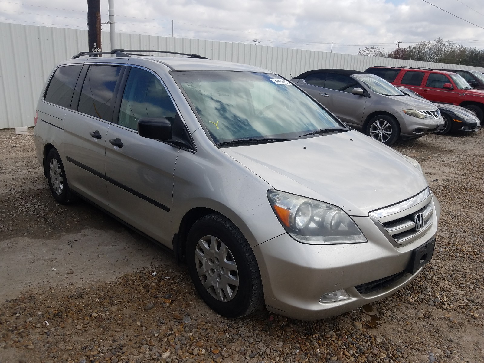 HONDA ODYSSEY LX 2007 5fnrl38227b138348