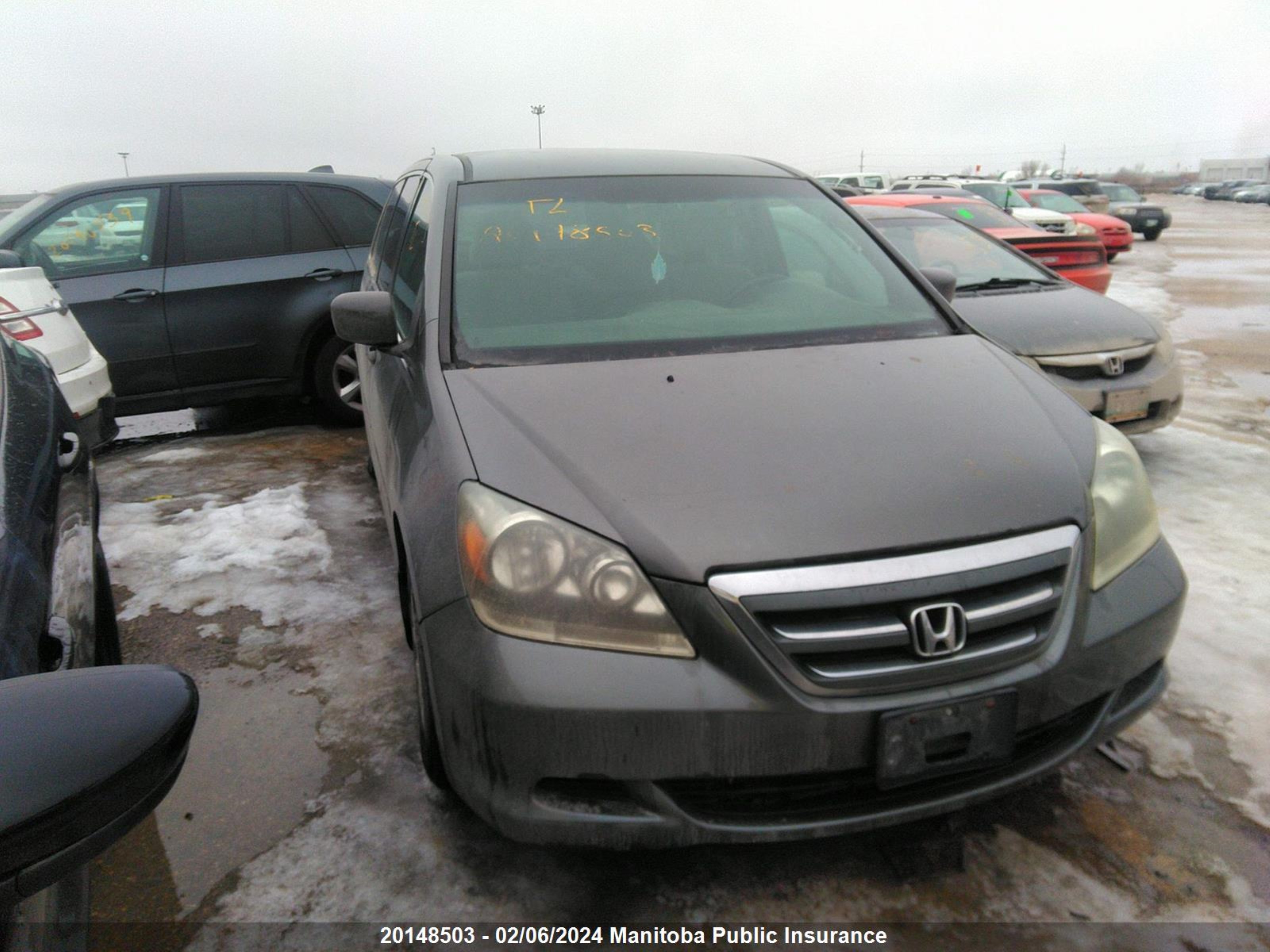 HONDA ODYSSEY 2007 5fnrl38227b507662