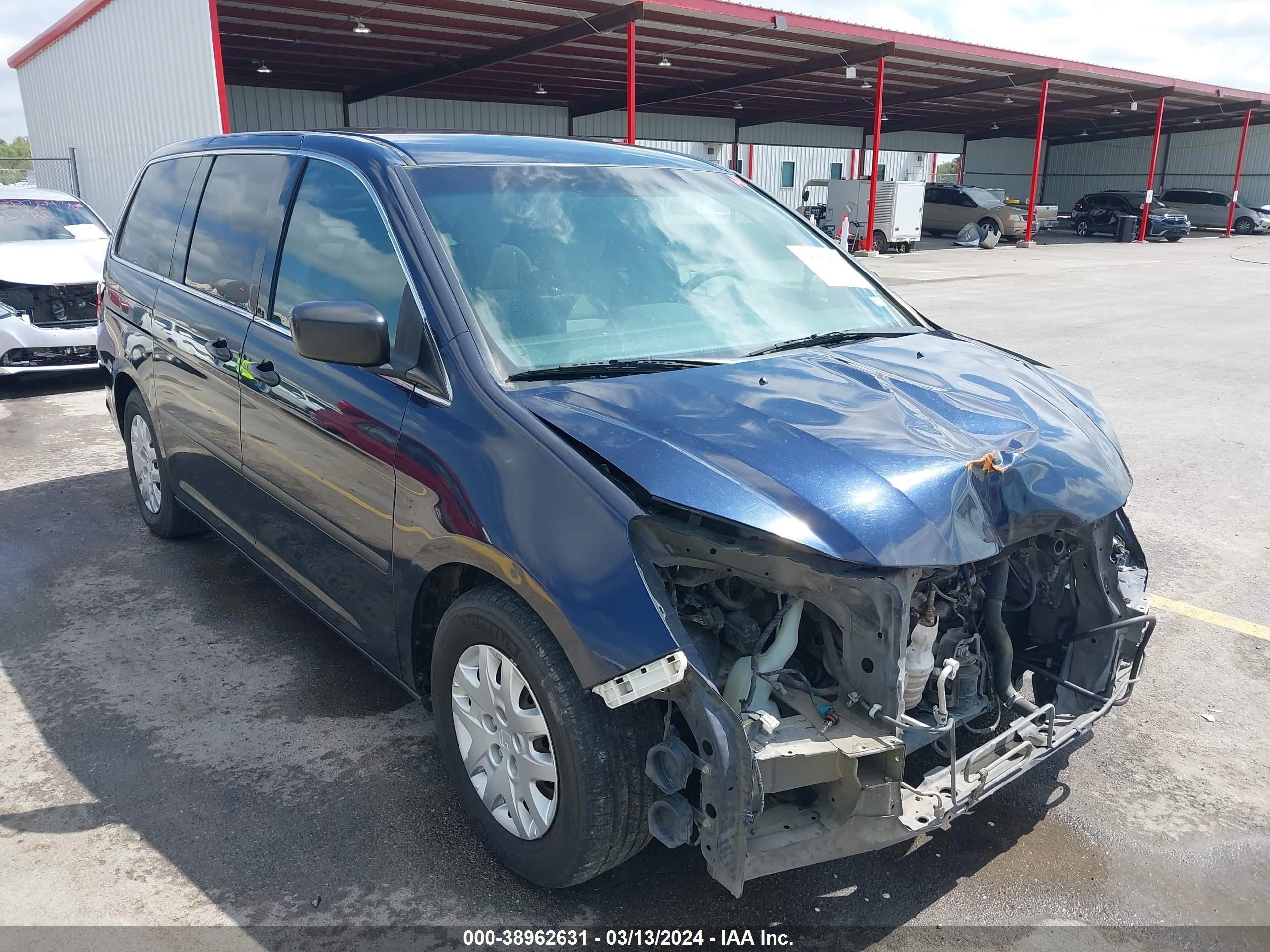 HONDA ODYSSEY 2008 5fnrl38228b045489