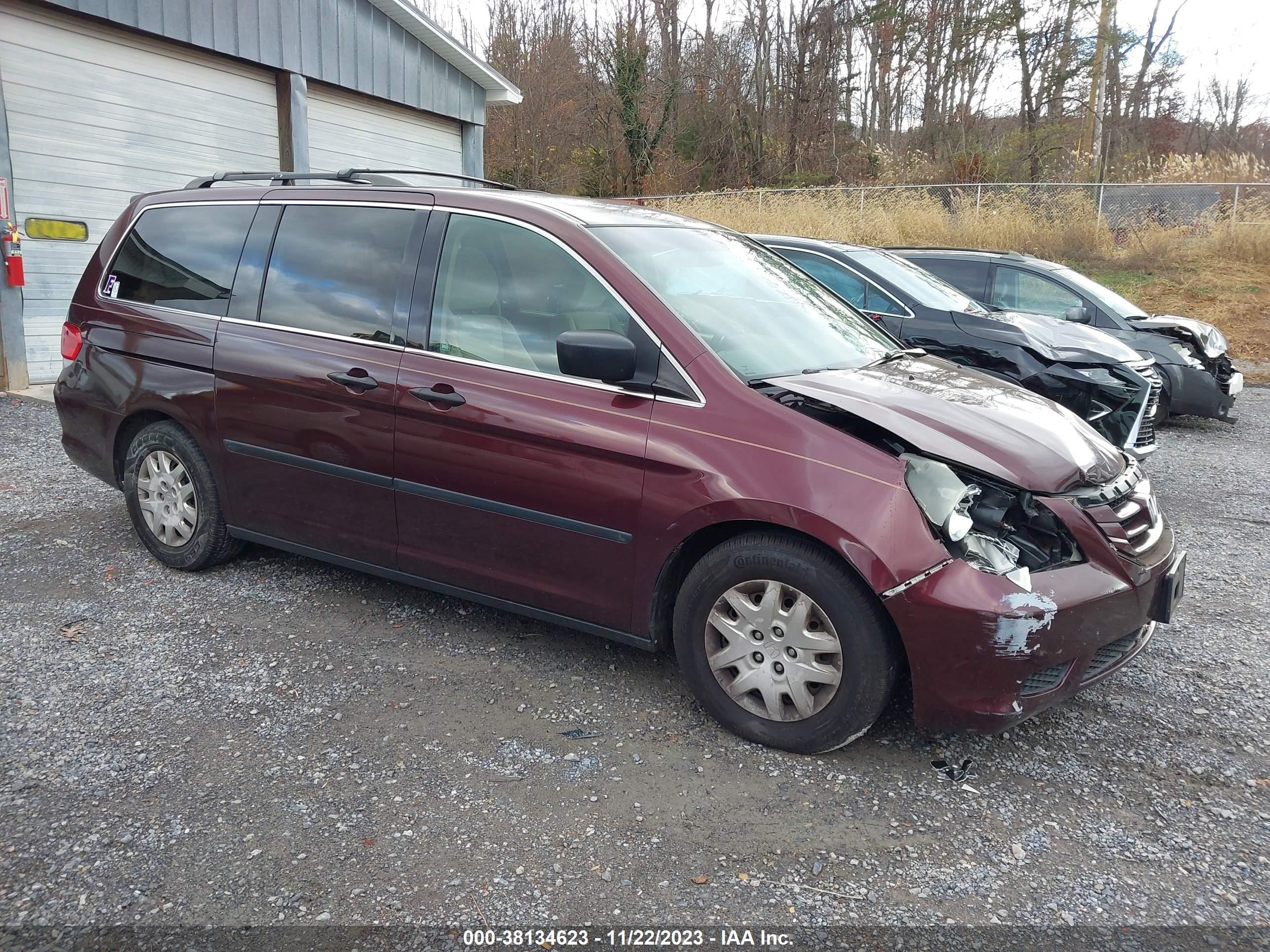 HONDA ODYSSEY 2008 5fnrl38228b063393