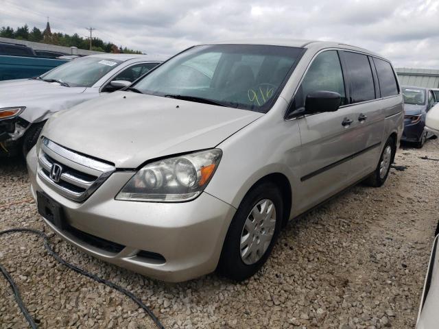 HONDA ODYSSEY LX 2006 5fnrl38236b062587