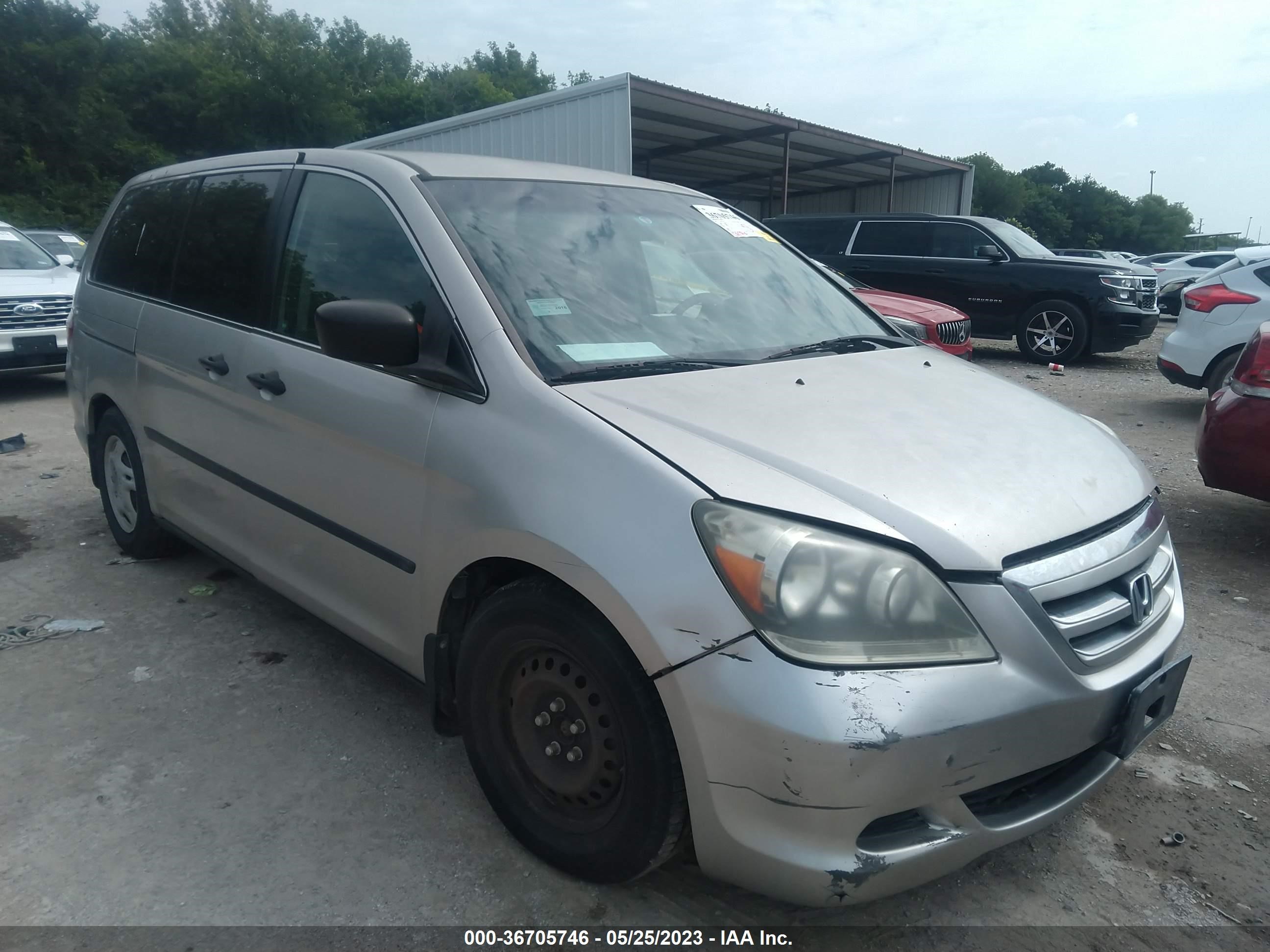 HONDA ODYSSEY 2007 5fnrl38237b028294