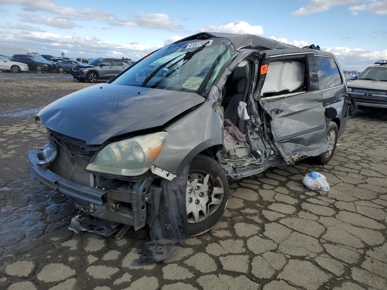 HONDA ODYSSEY 2007 5fnrl38237b050599